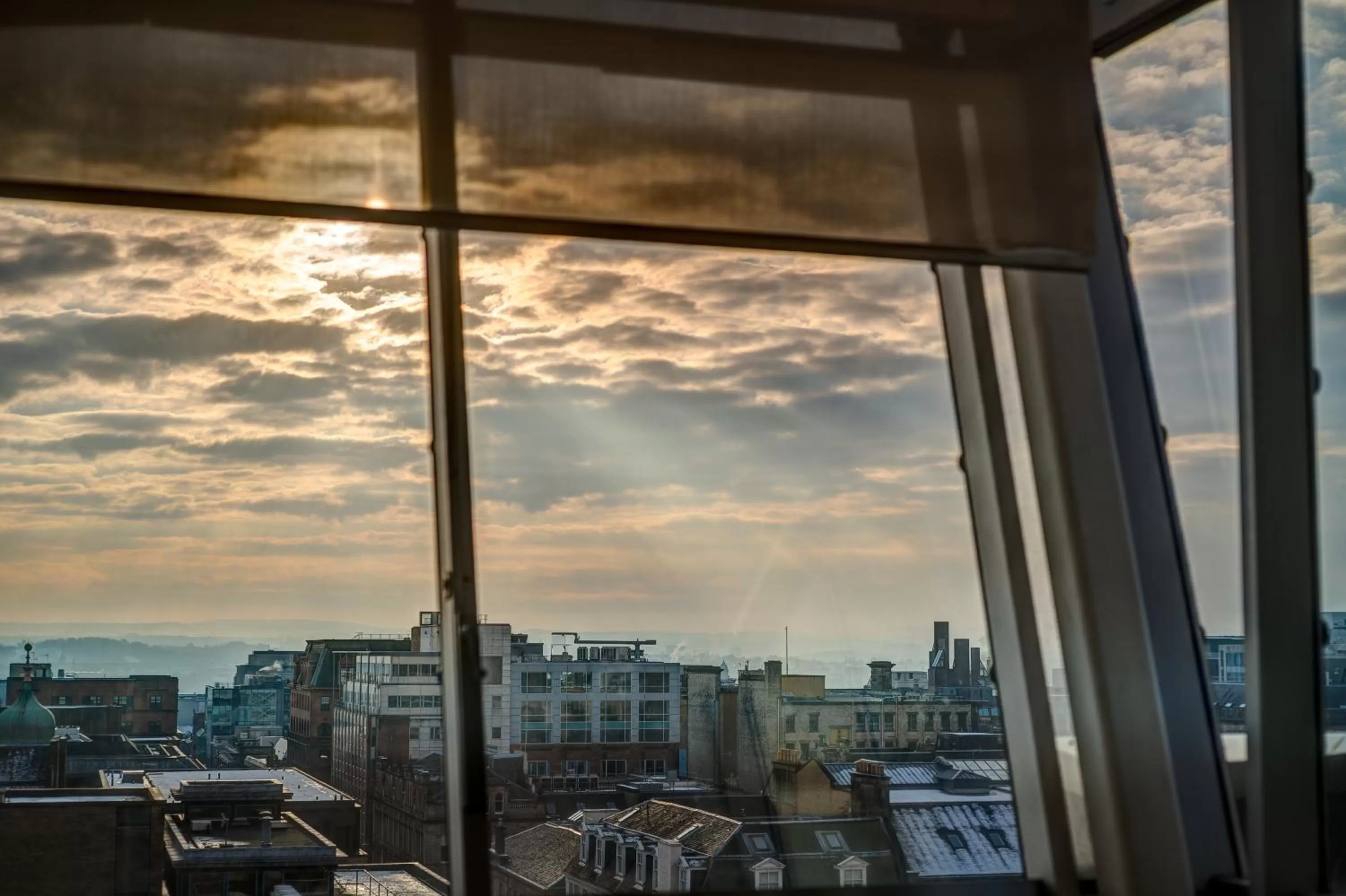 City view in Apex City of Glasgow Hotel