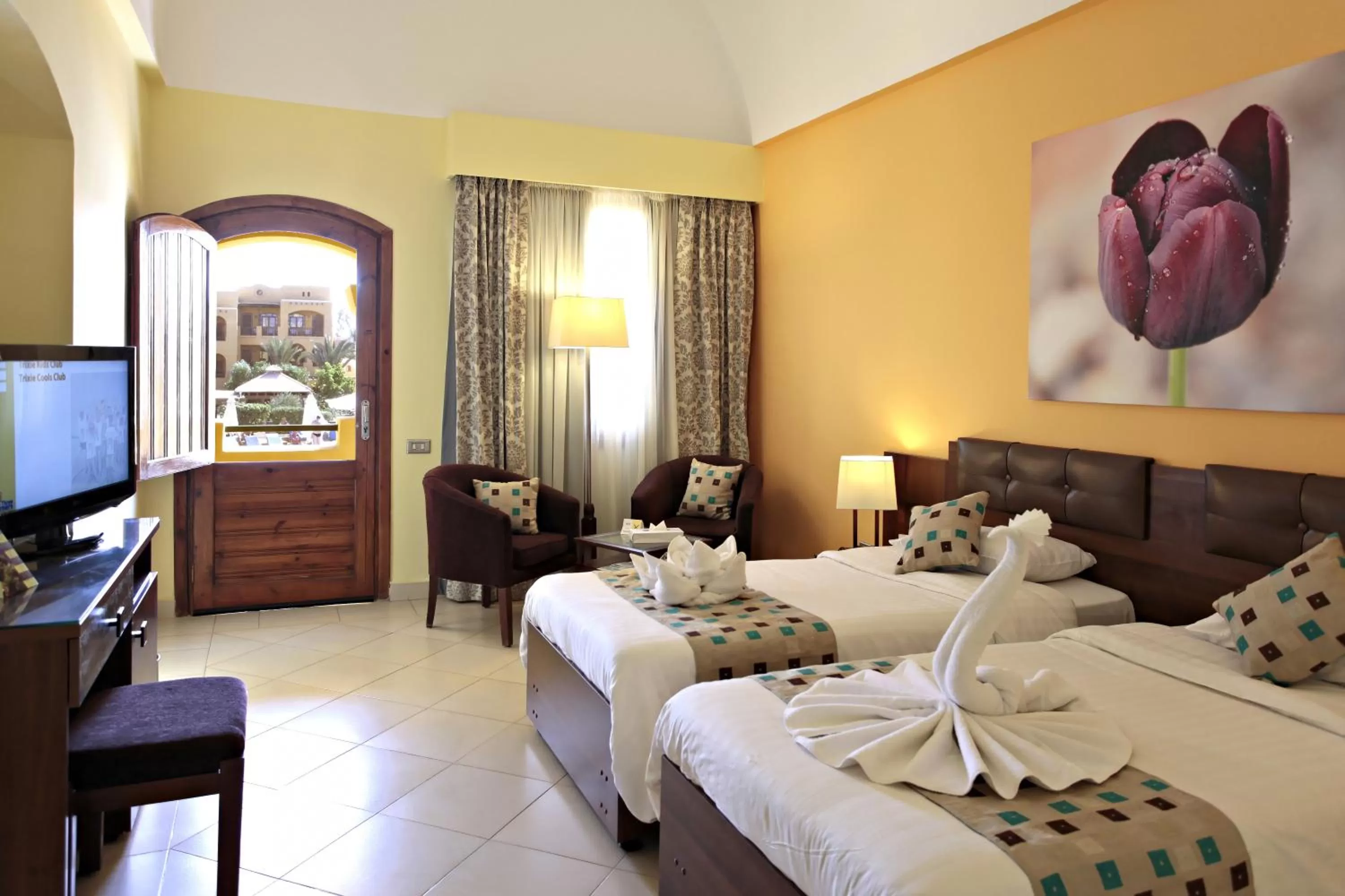 Photo of the whole room, Bed in Three Corners Rihana Resort El Gouna