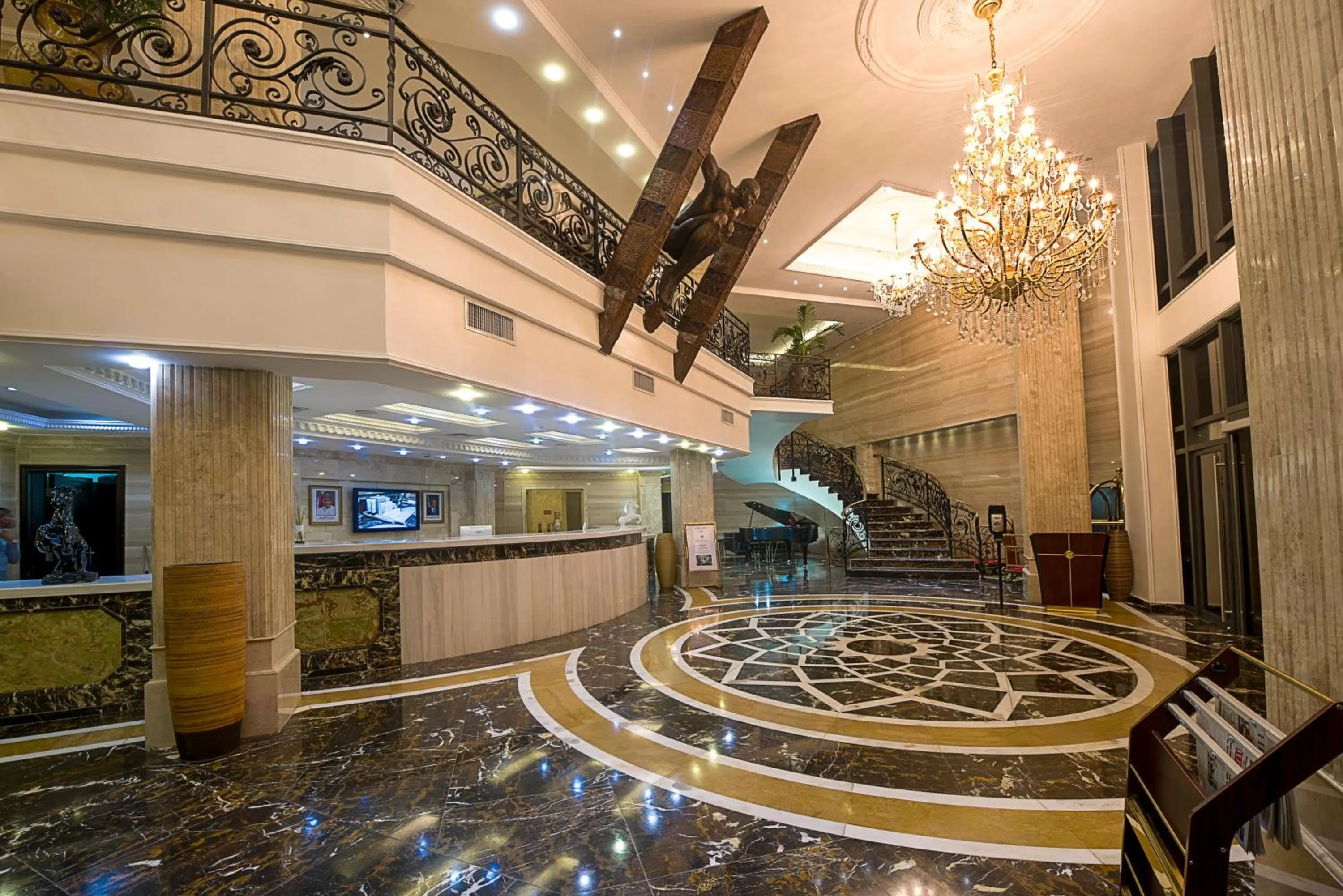 Lobby or reception in The Lilygate Lagos