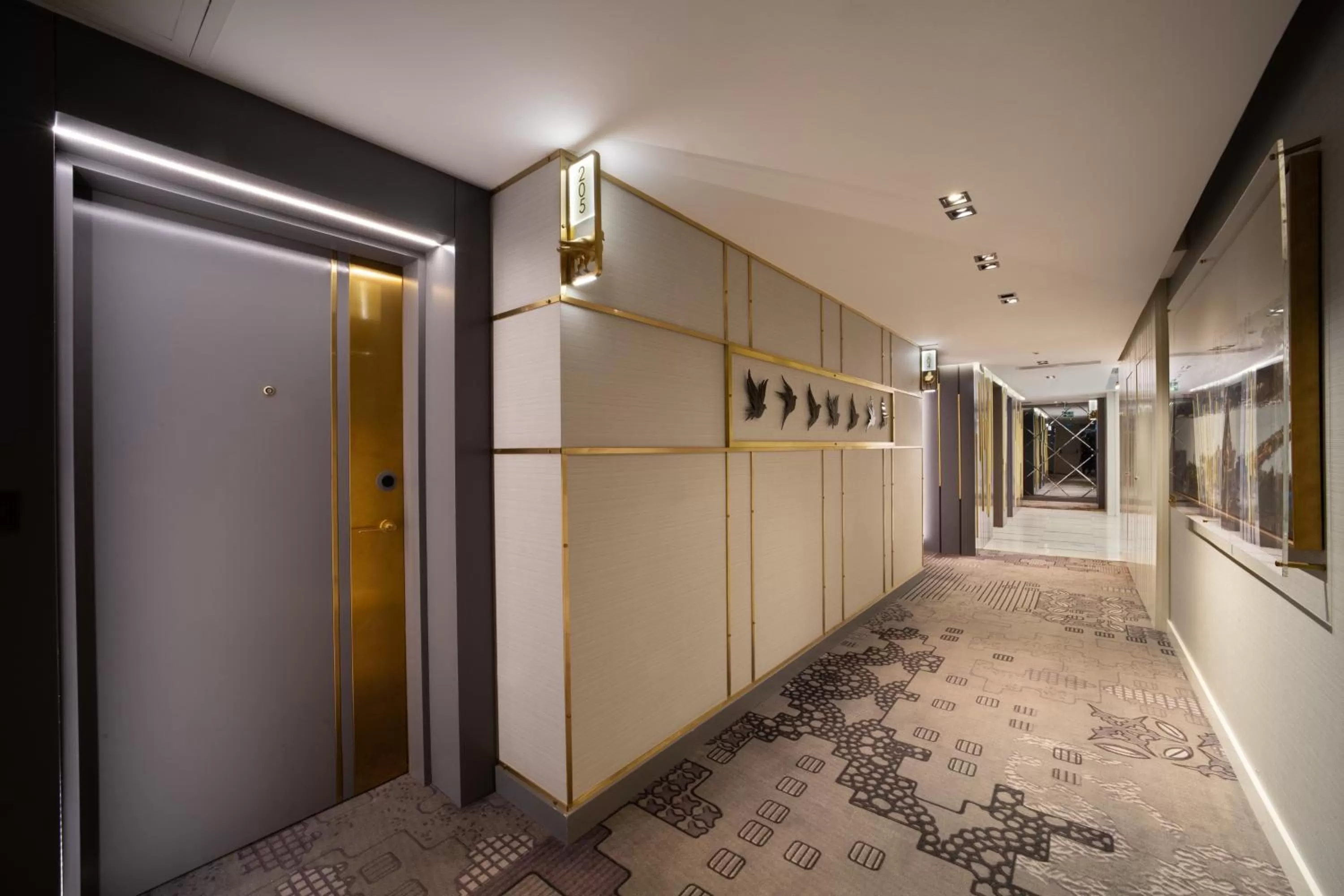 Decorative detail in The Wings Hotel Istanbul