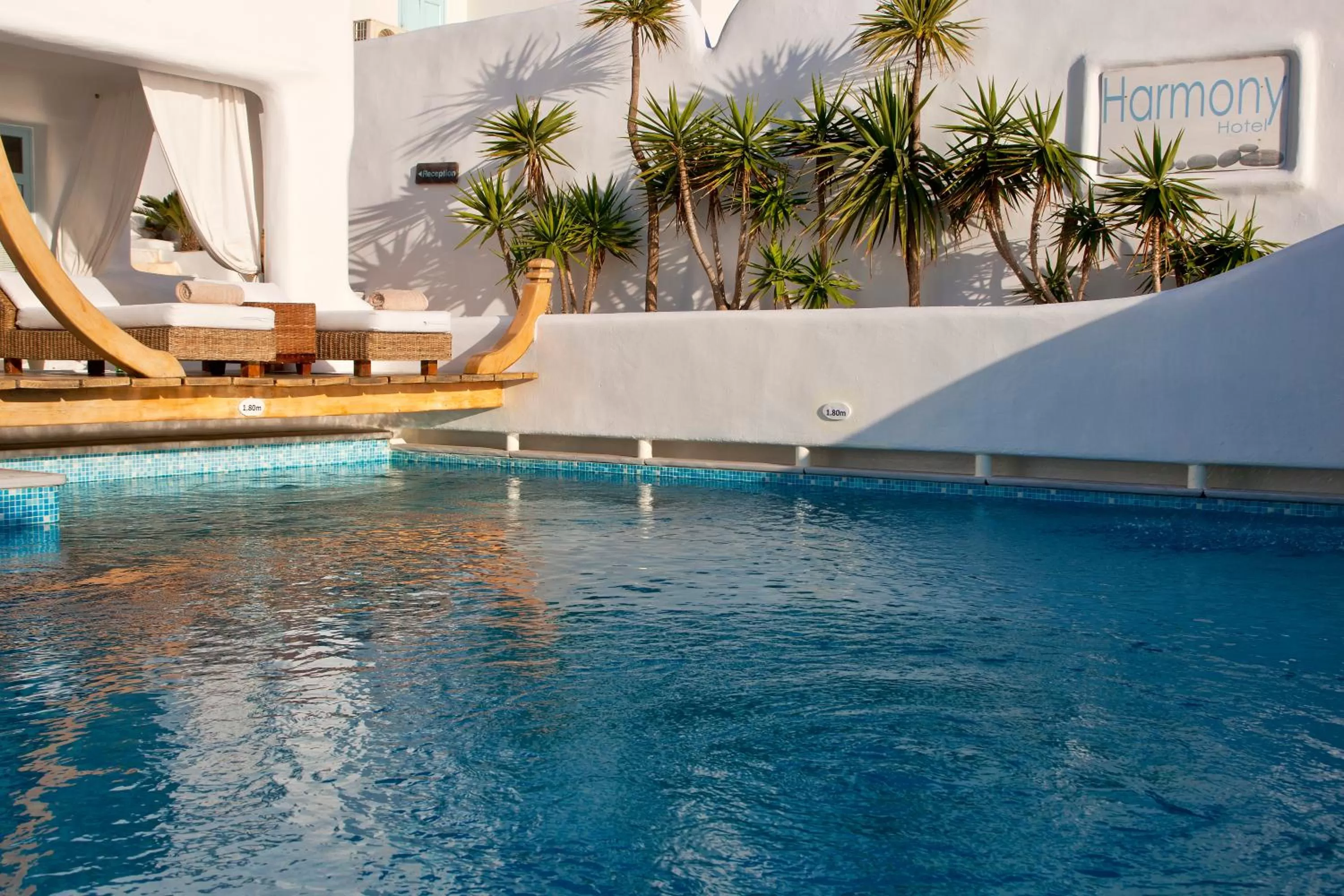 Swimming pool in Harmony Boutique Hotel