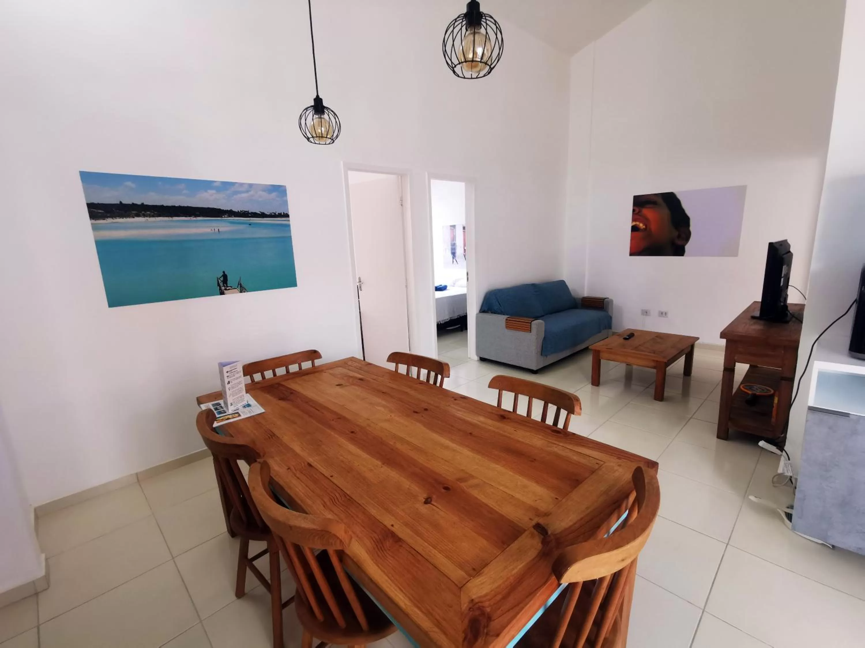 Living room, Dining Area in Manga Verde Beach Residence