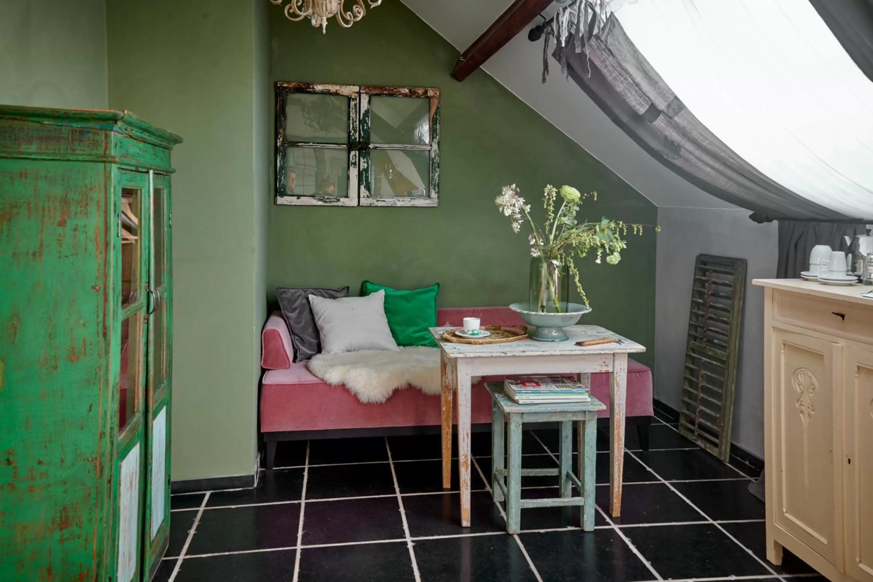 Seating area in Gasterie Lieve Hemel