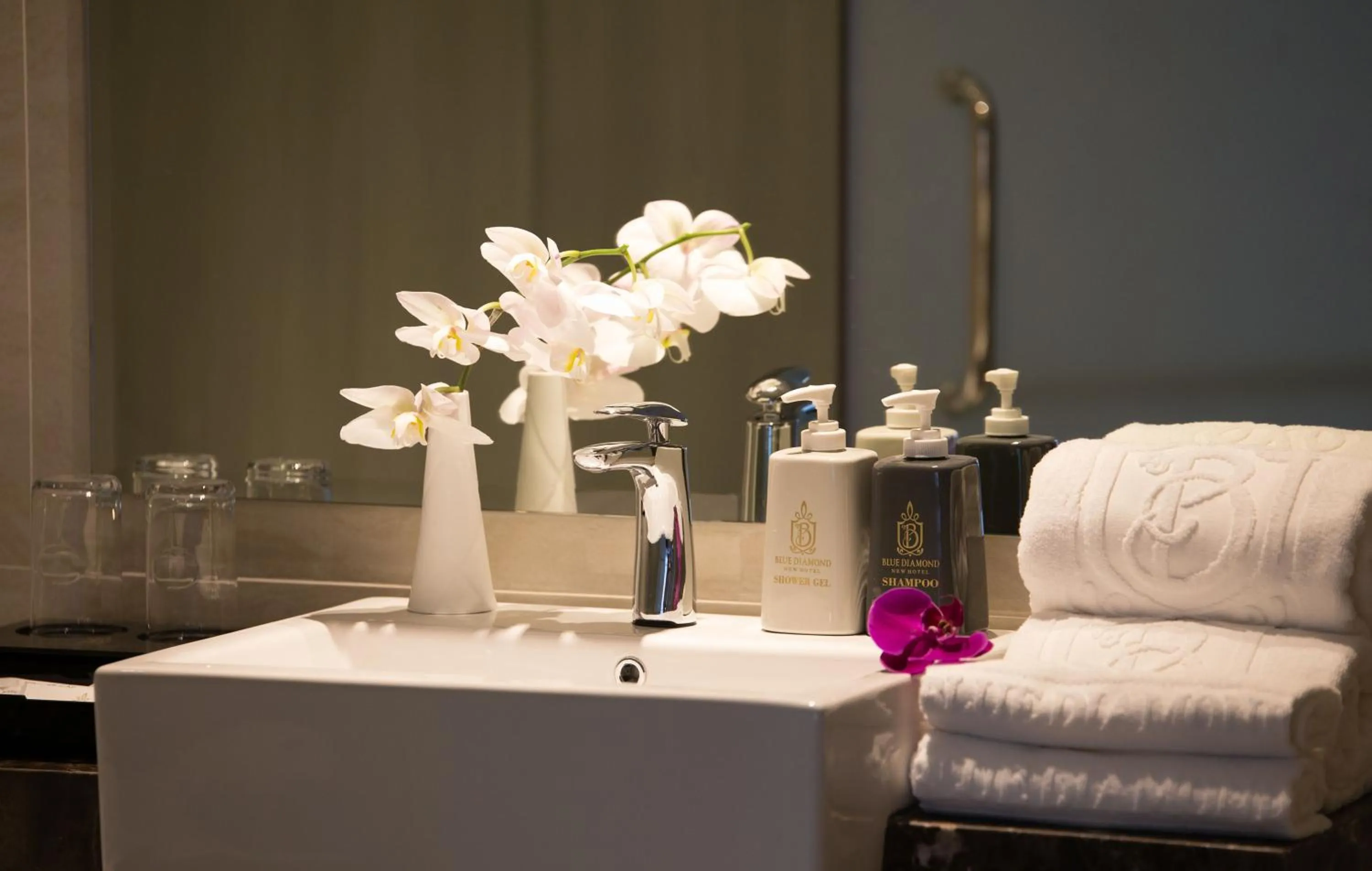 Bathroom in BLUE DIAMOND 8B Hotel