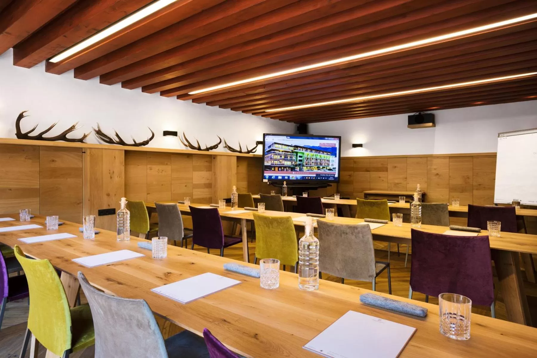 Meeting/conference room in Small Luxury Hotel of the World - DasPosthotel