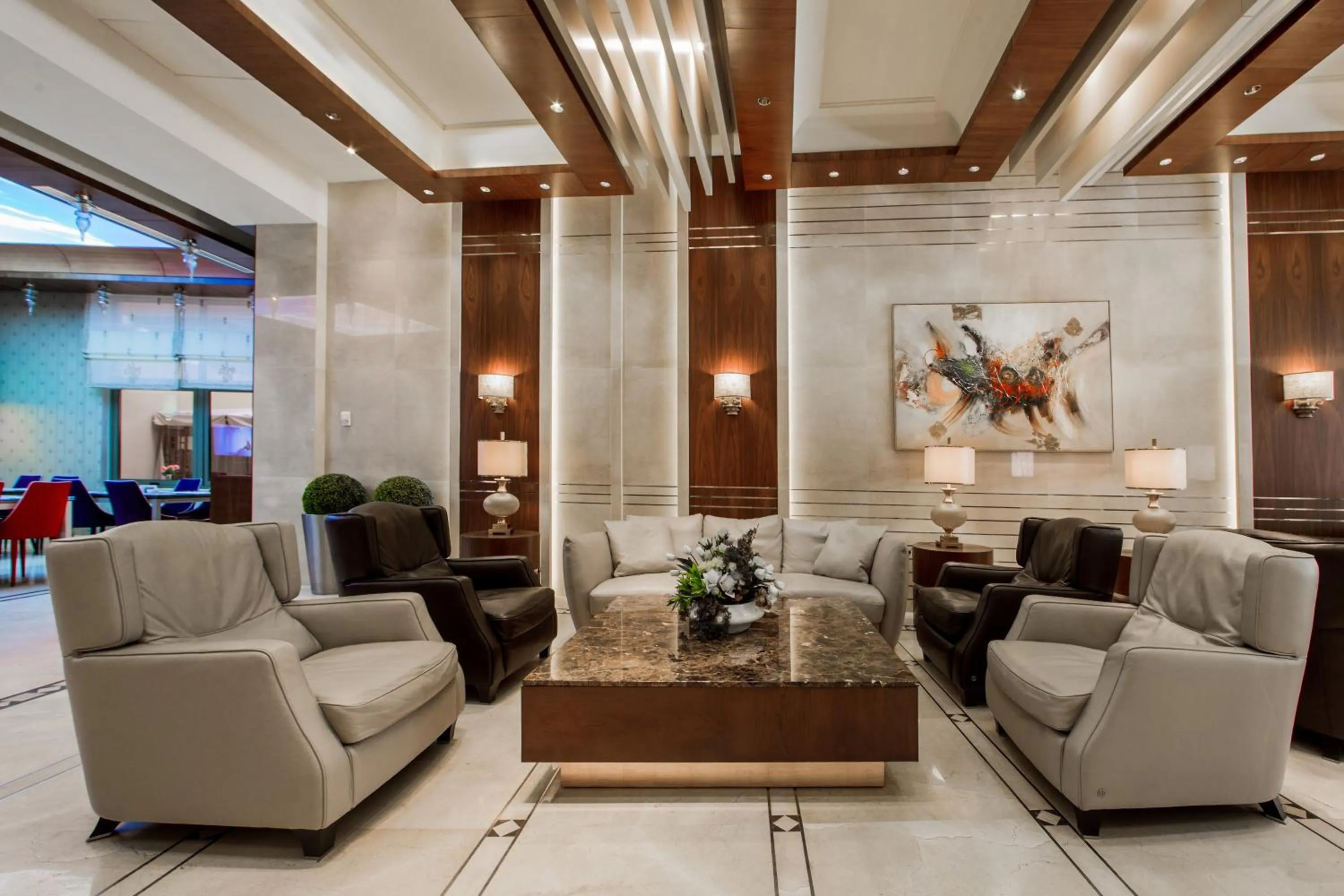 Decorative detail in Gems Hotel