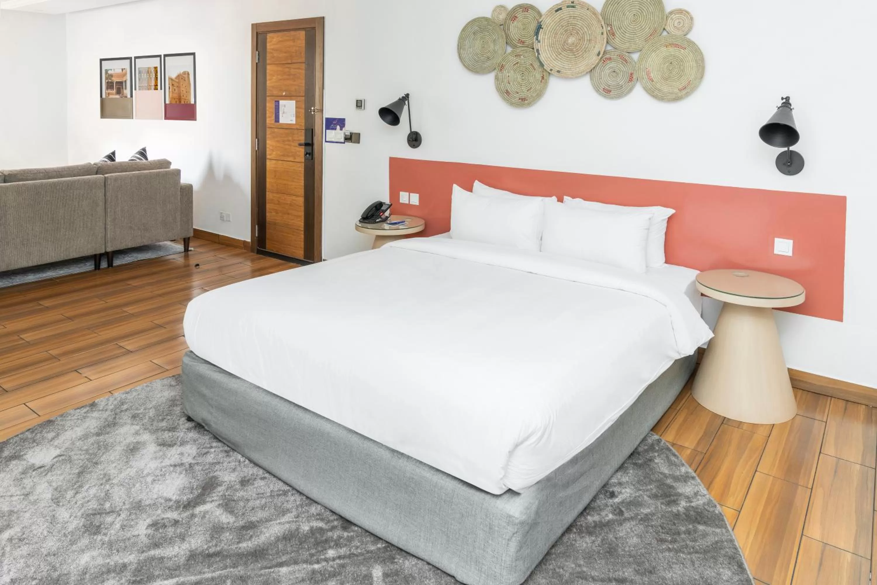 Bed in Dara Qurtubah Hotel