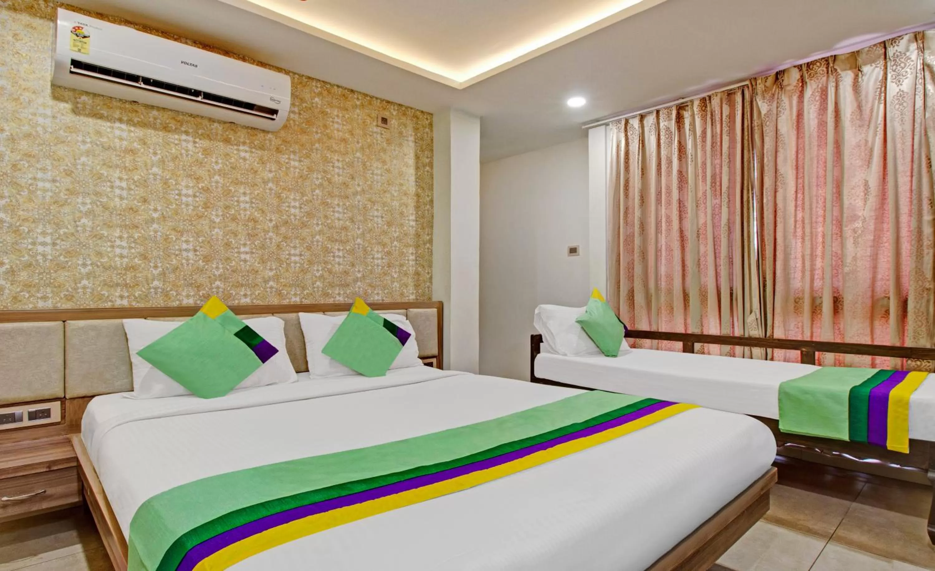 Bed in Treebo Usha Vasavi Alipiri Road, 2 Km From Tirupati Central Bus Station