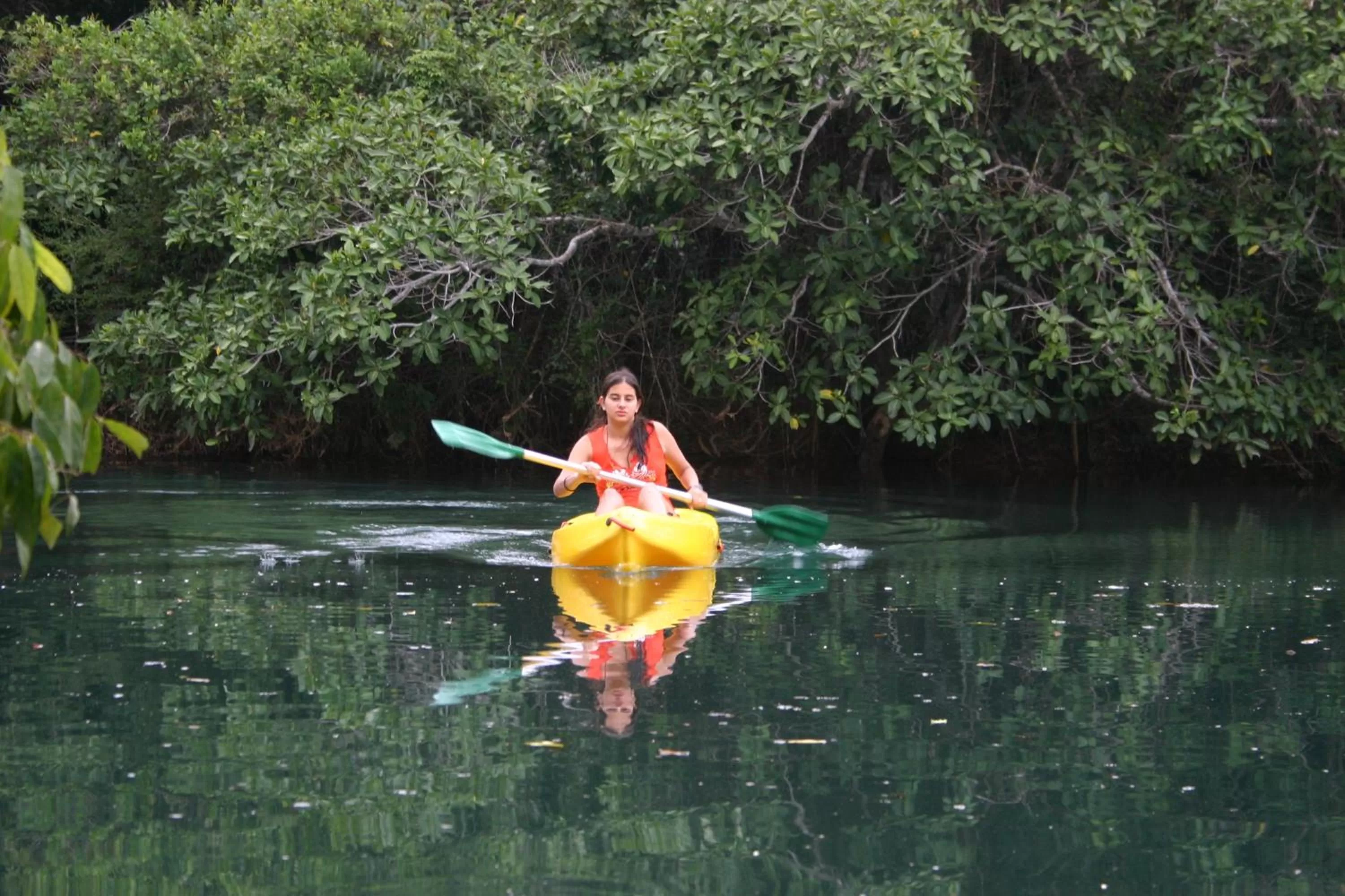 Canoeing in Hotel Santa Esmeralda