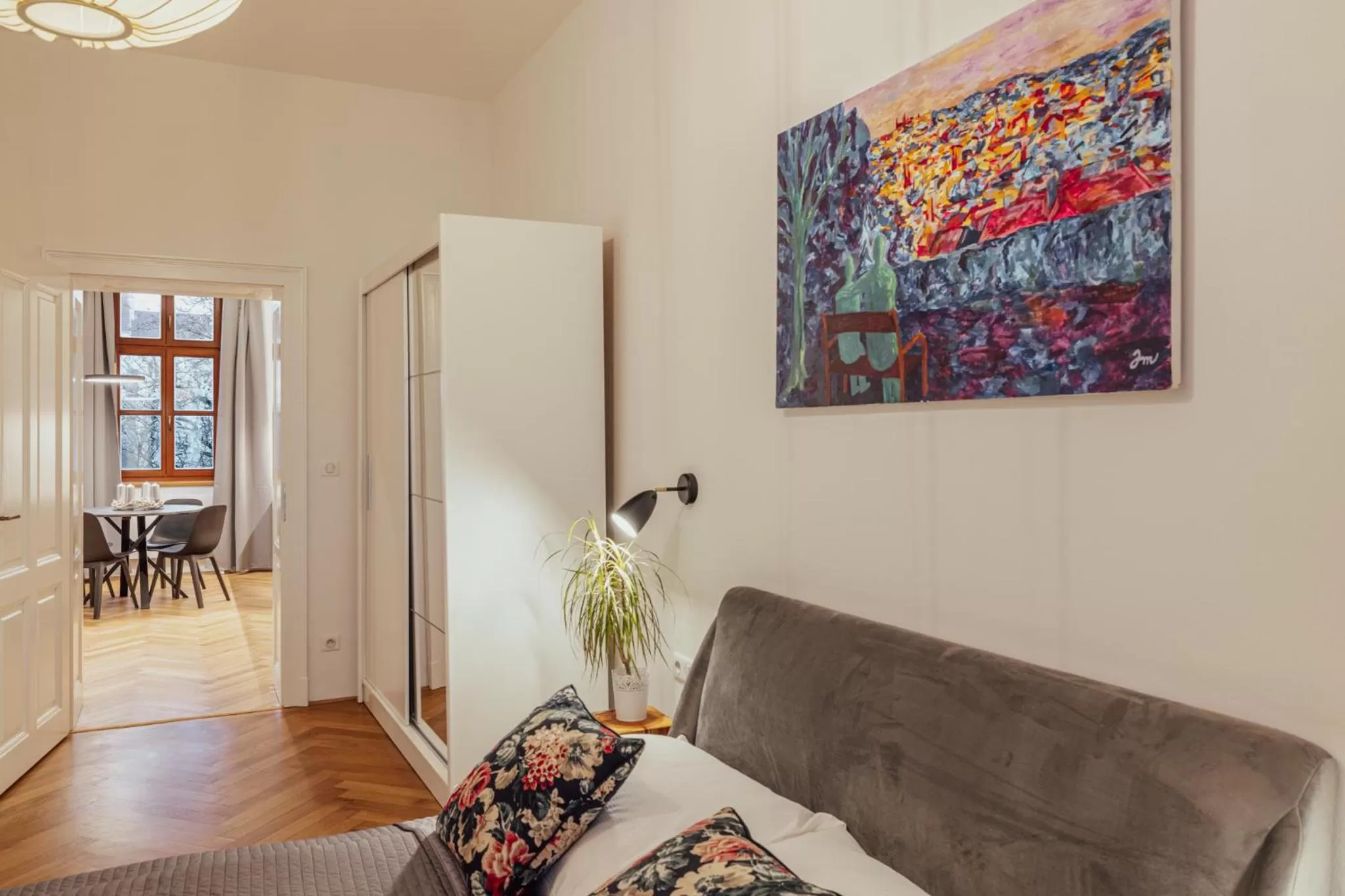 Bedroom in Apartmány Marienhof