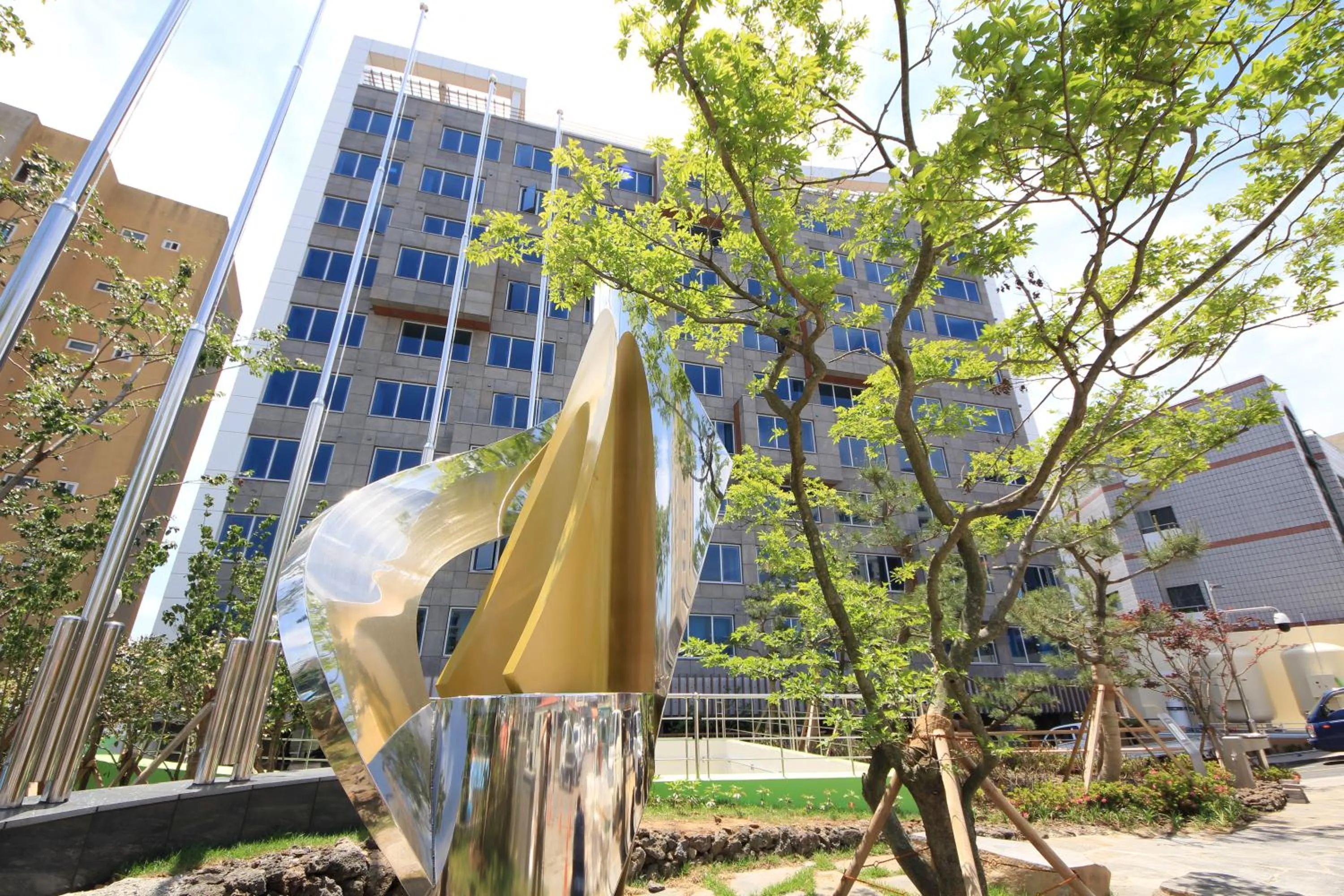 Property building in The First70 Hotel