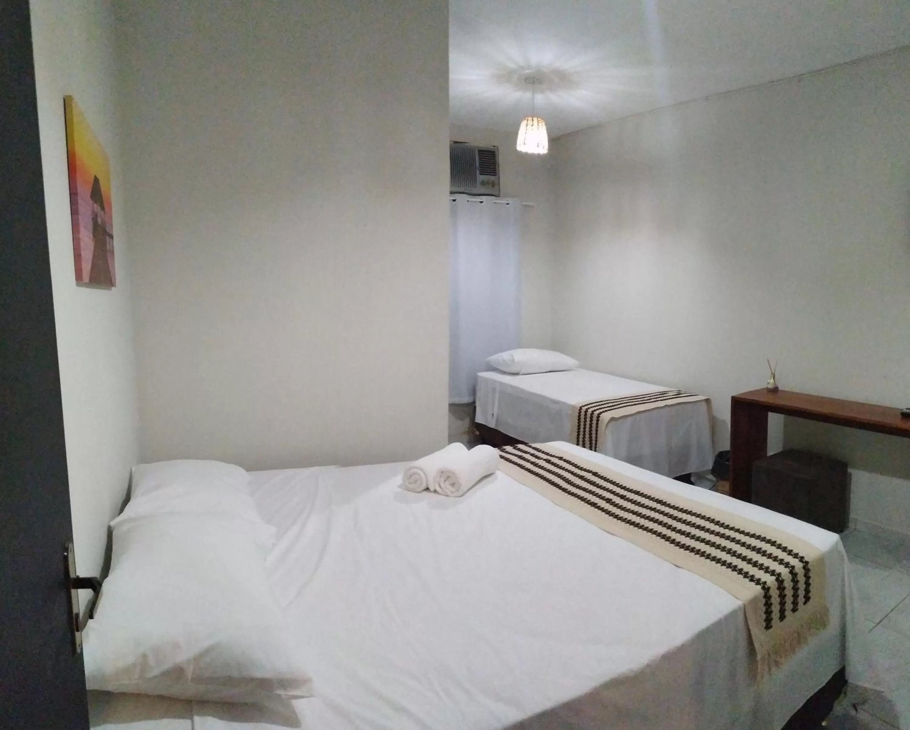 Bed in Pousada São Miguel dos Milagres