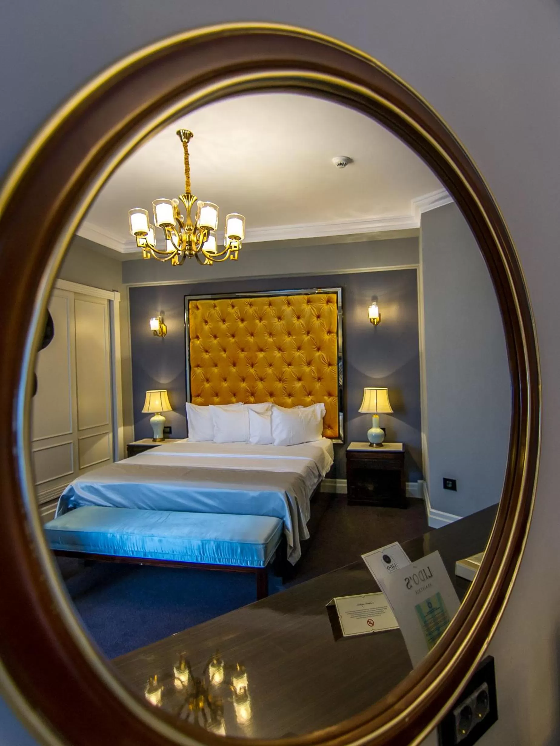 Bed in Hotel Lido by Phoenicia