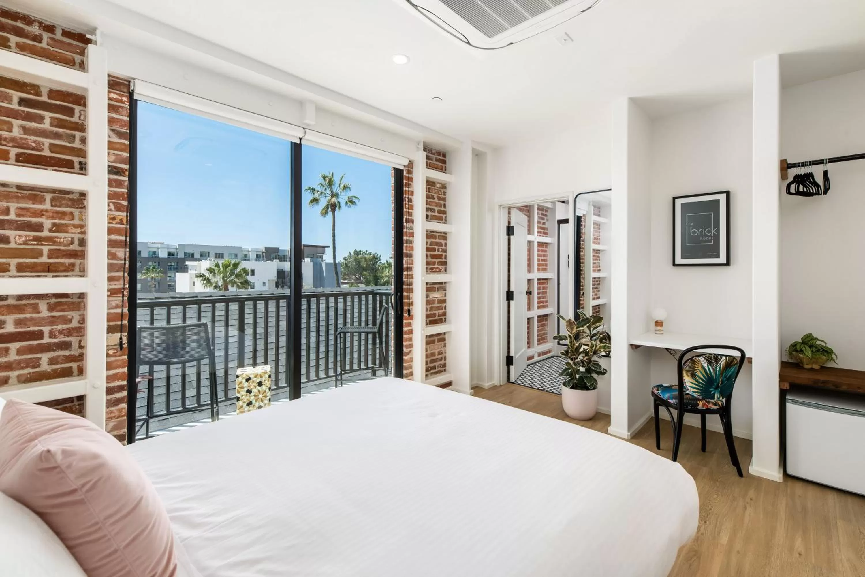 Bed in The Brick Boutique Hotel