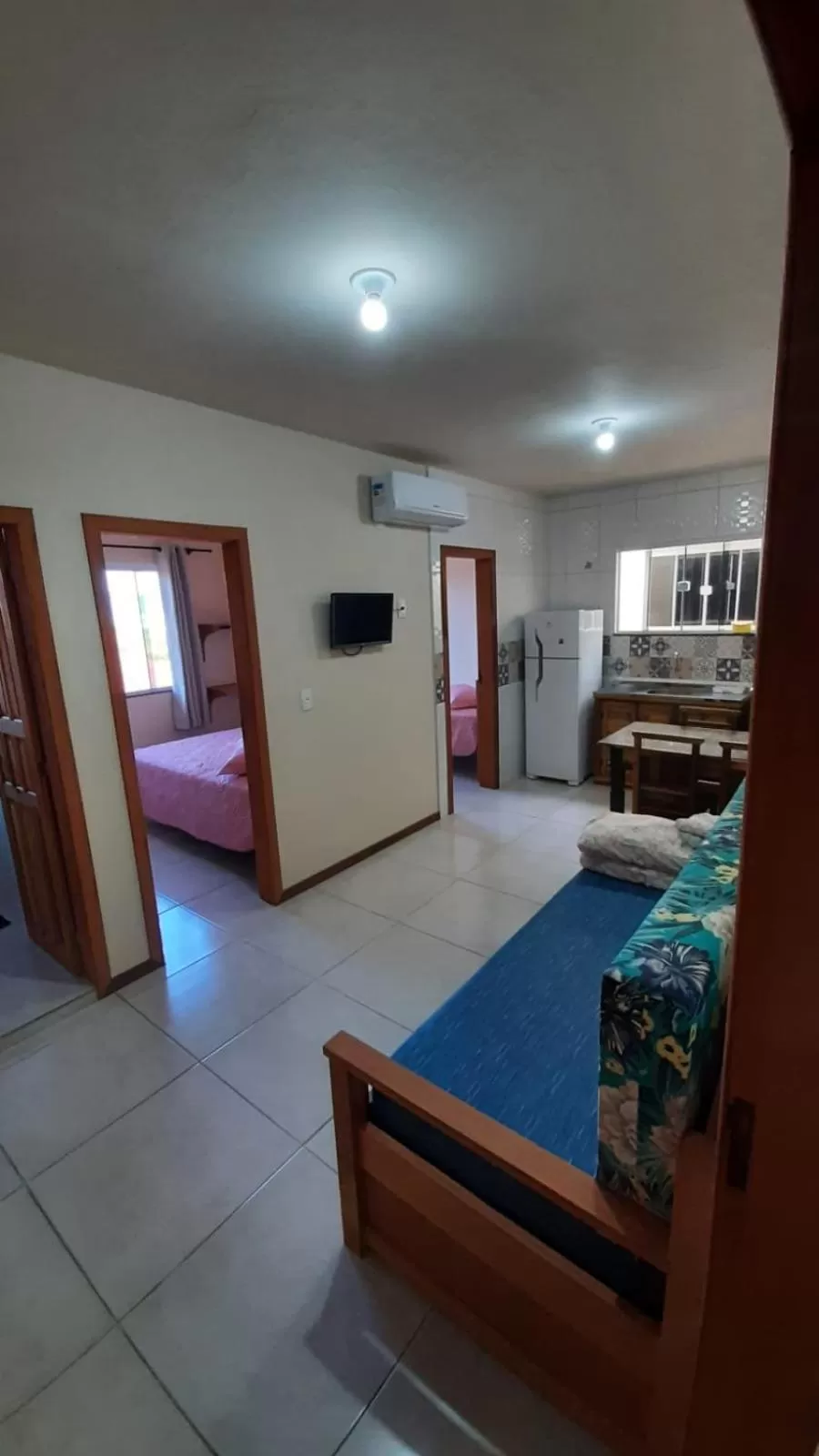 Bed in Pousada Pegadas na Areia