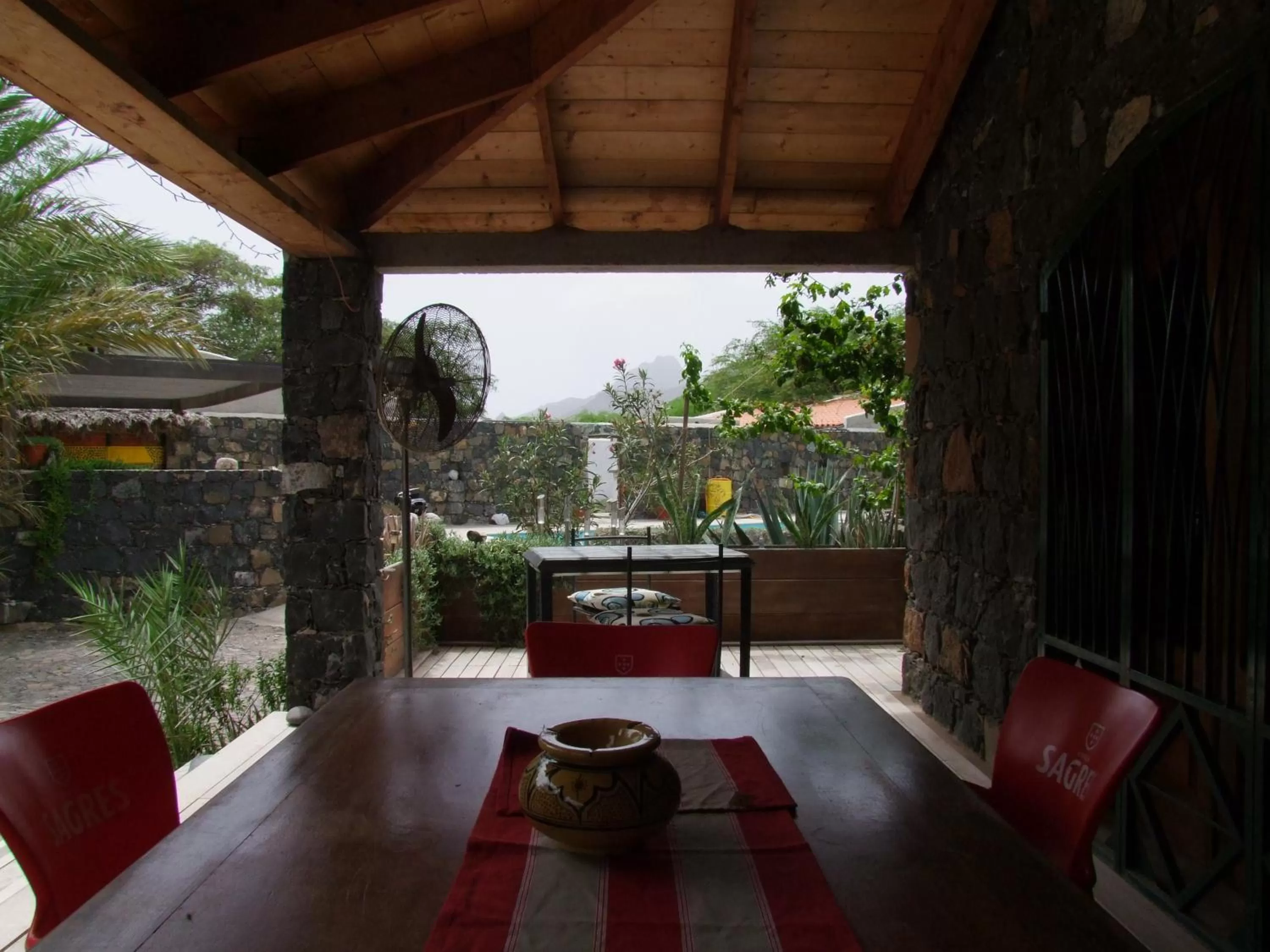 Balcony/Terrace in Villa Morabeza Guest House
