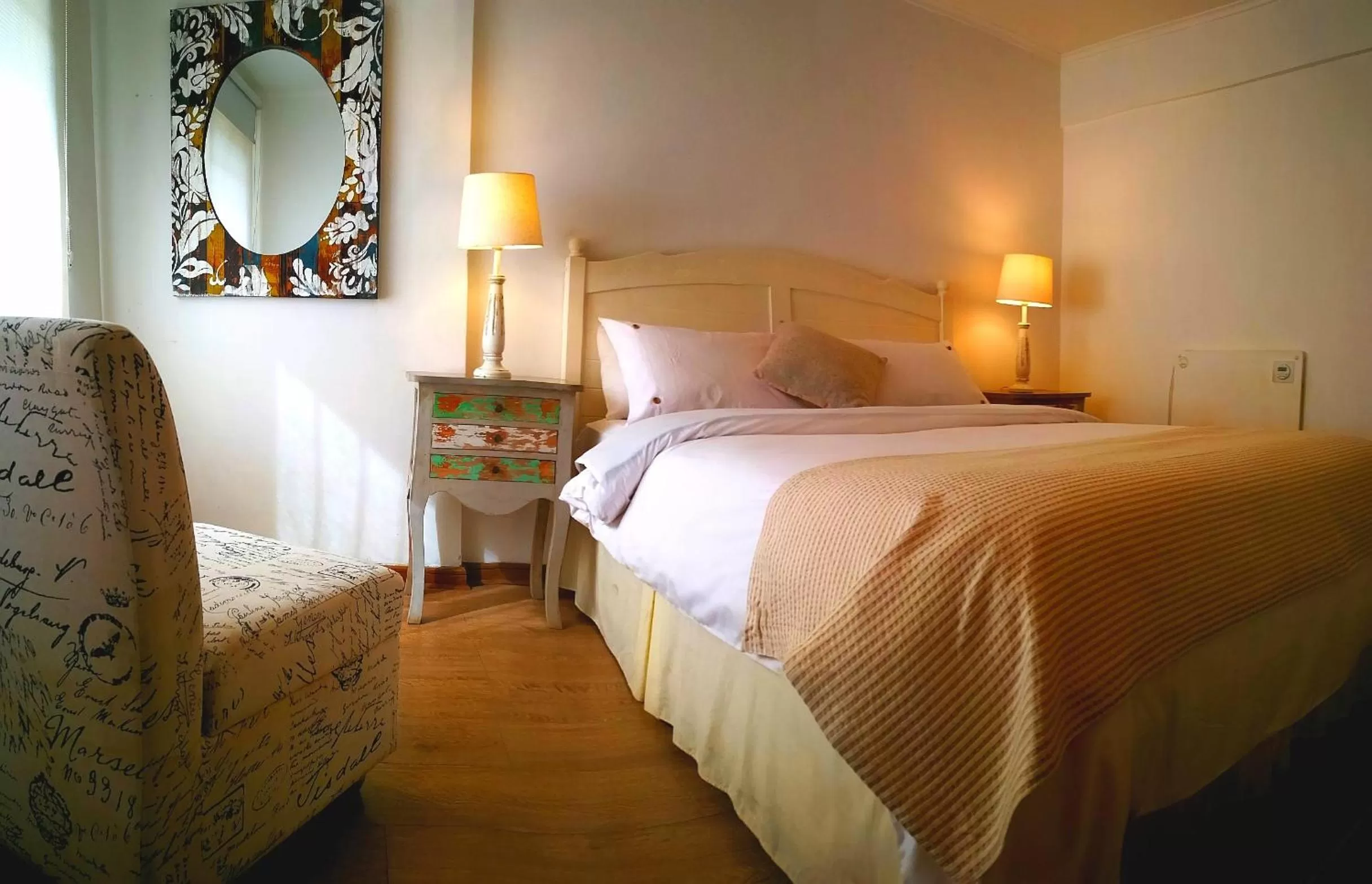 Bed in Hotel La Fuente