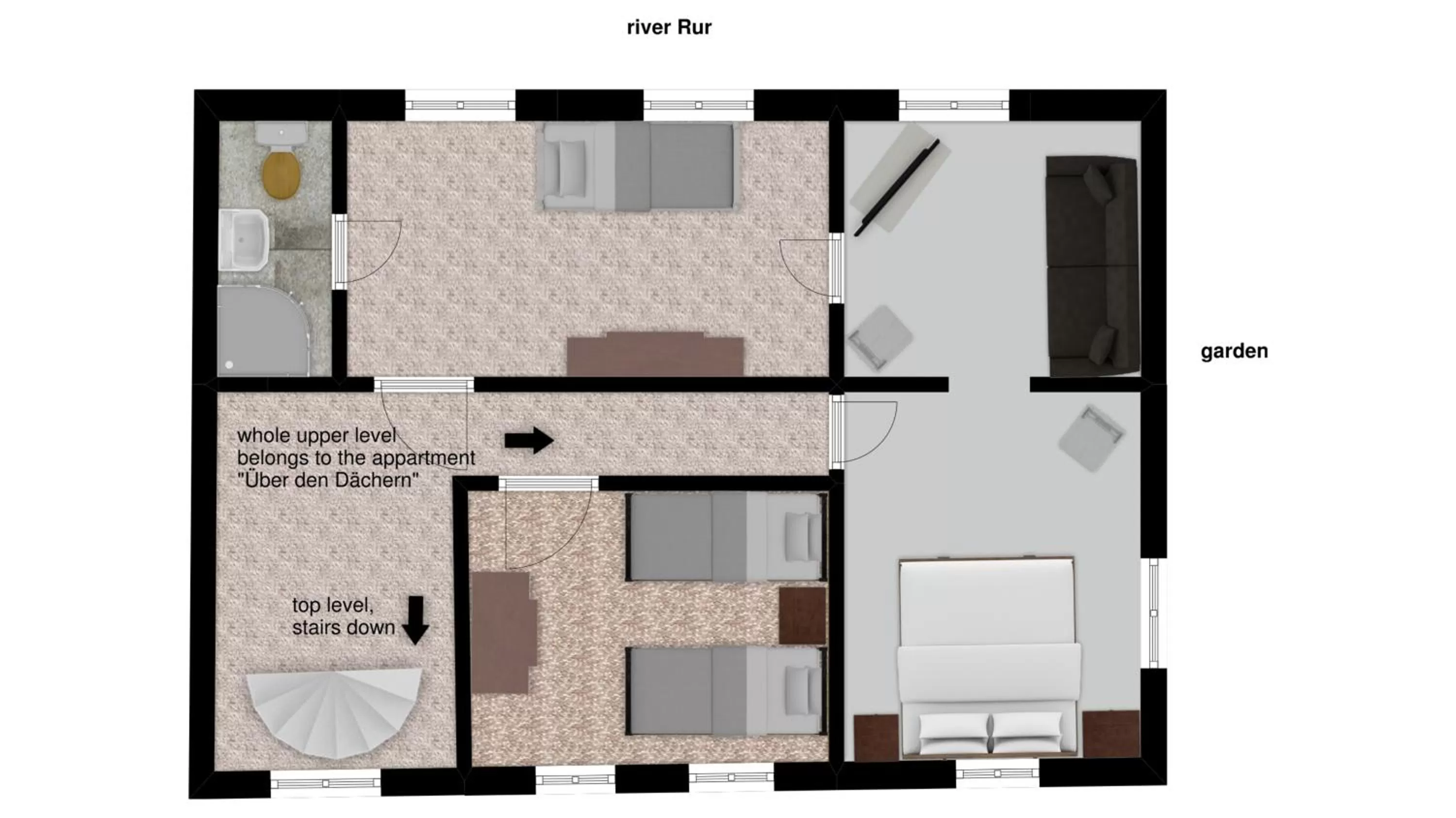 Floor plan in Haus Stehlings