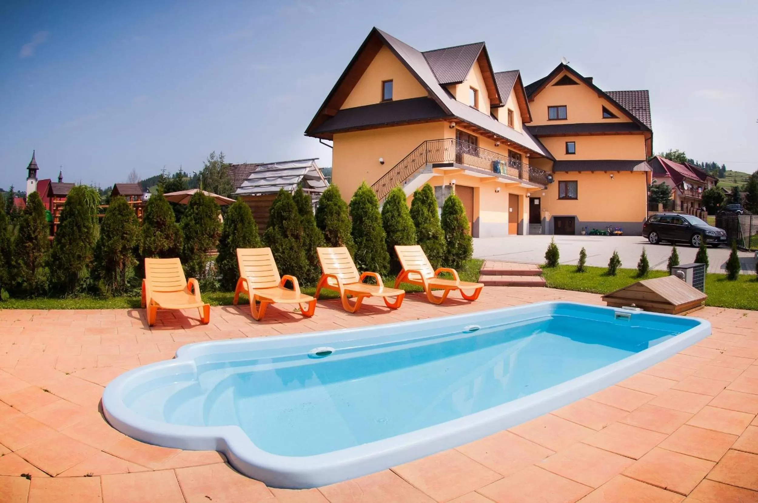 Facade/entrance in Wynajem Pokoi ,,Góry Tatry Wypoczynek "Paweł Kuczyński