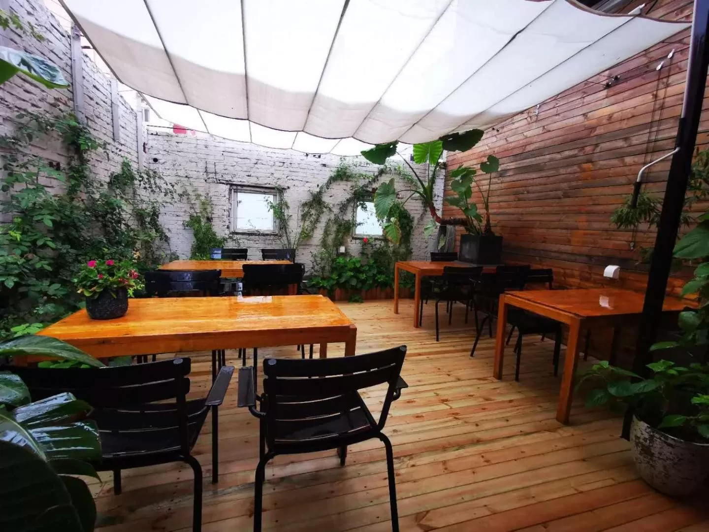 Garden, Restaurant/Places to Eat in Beijing Shangchao Hotel