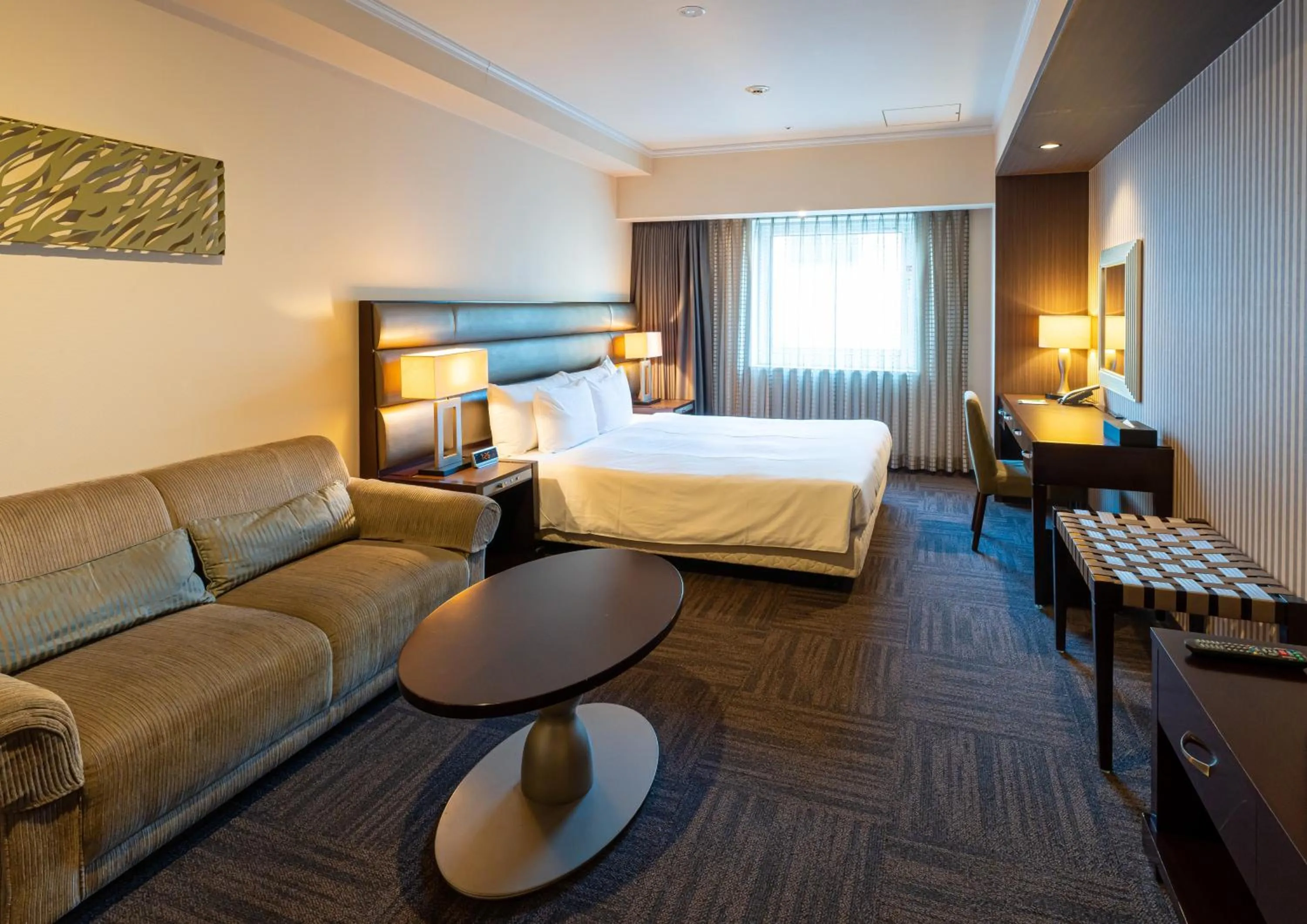 Bed in Ibis Styles Sapporo