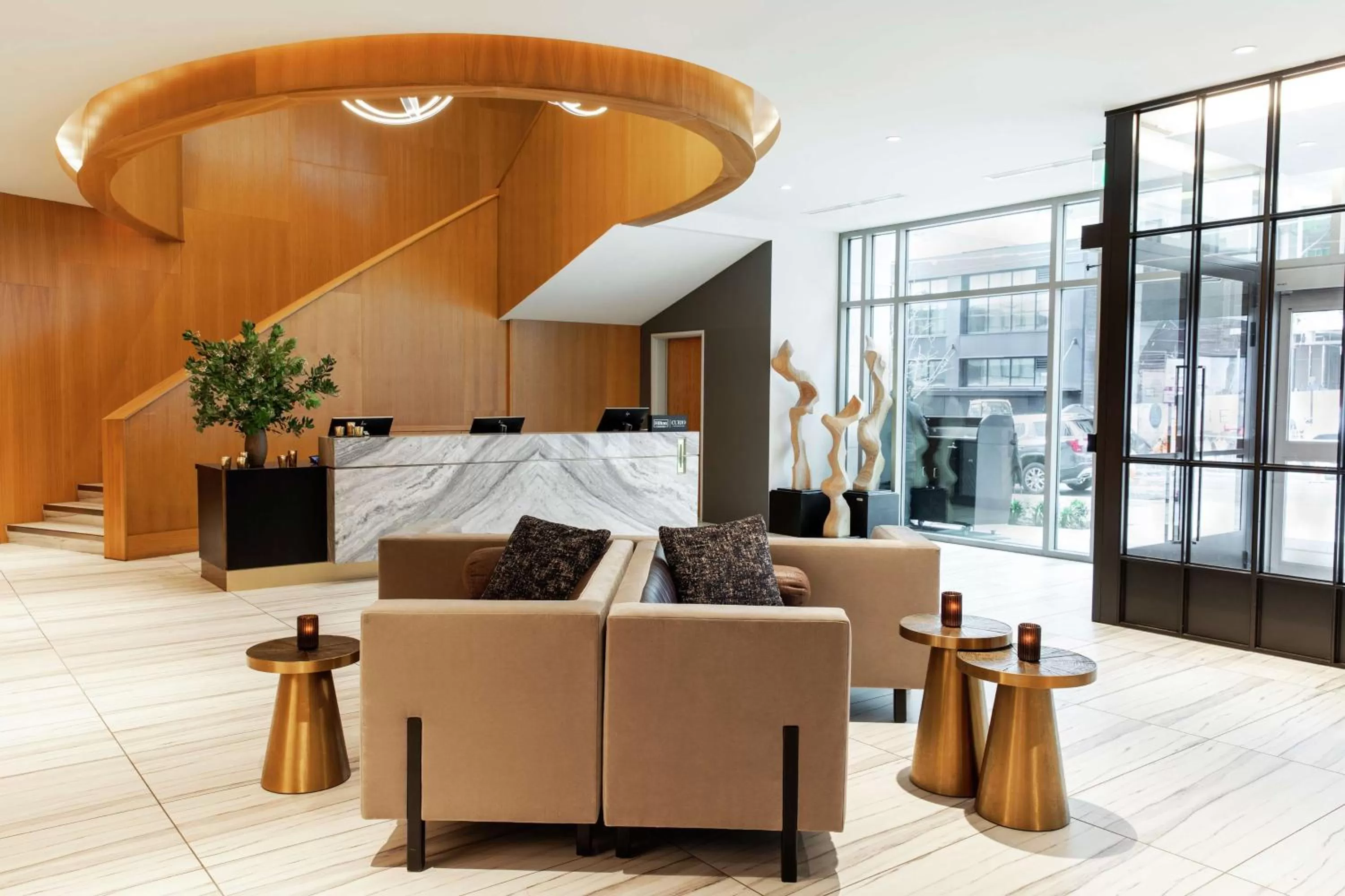Lobby or reception in The Charter Hotel Seattle, Curio Collection By Hilton