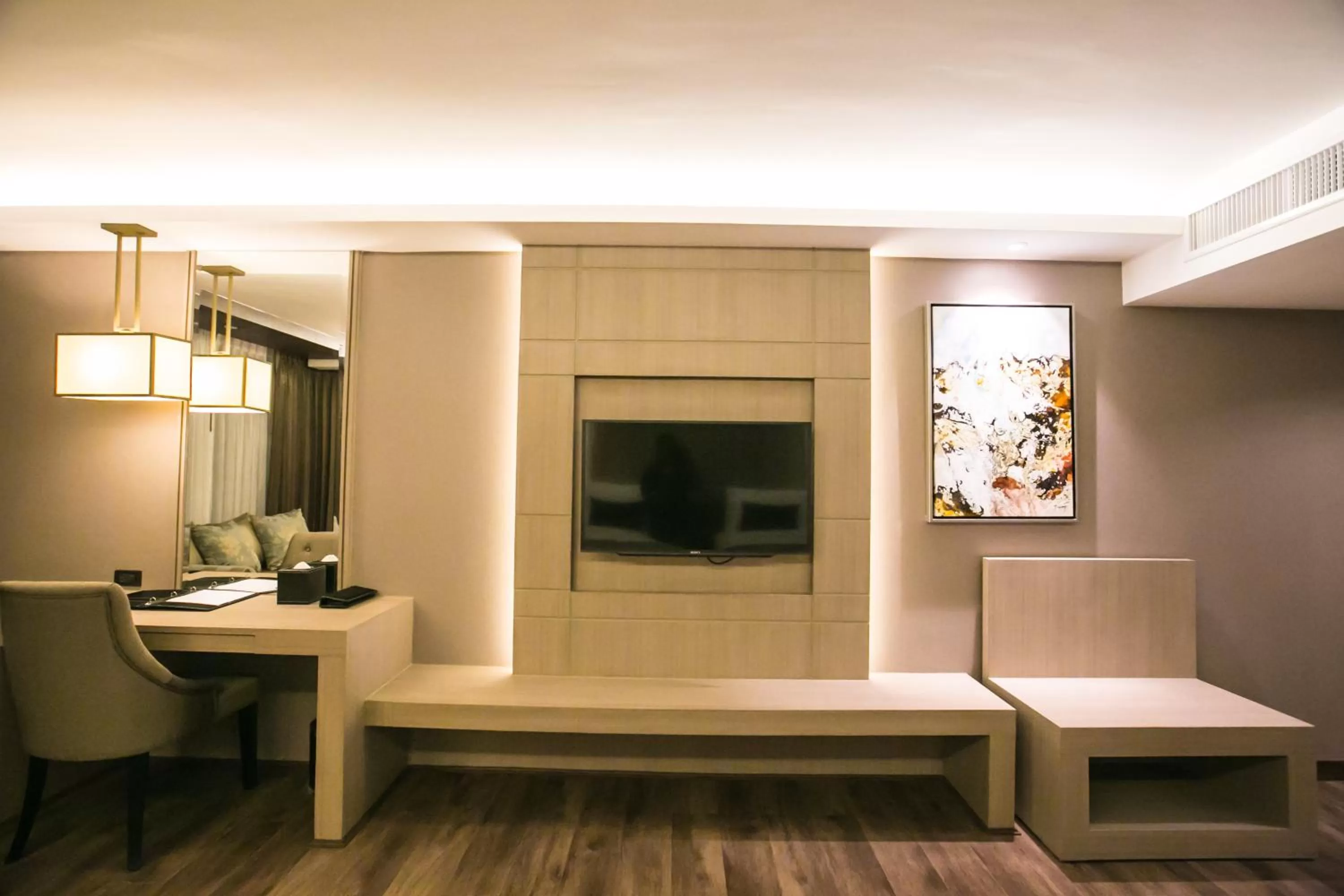 Decorative detail in Arte Hotel - SHA Extra Plus