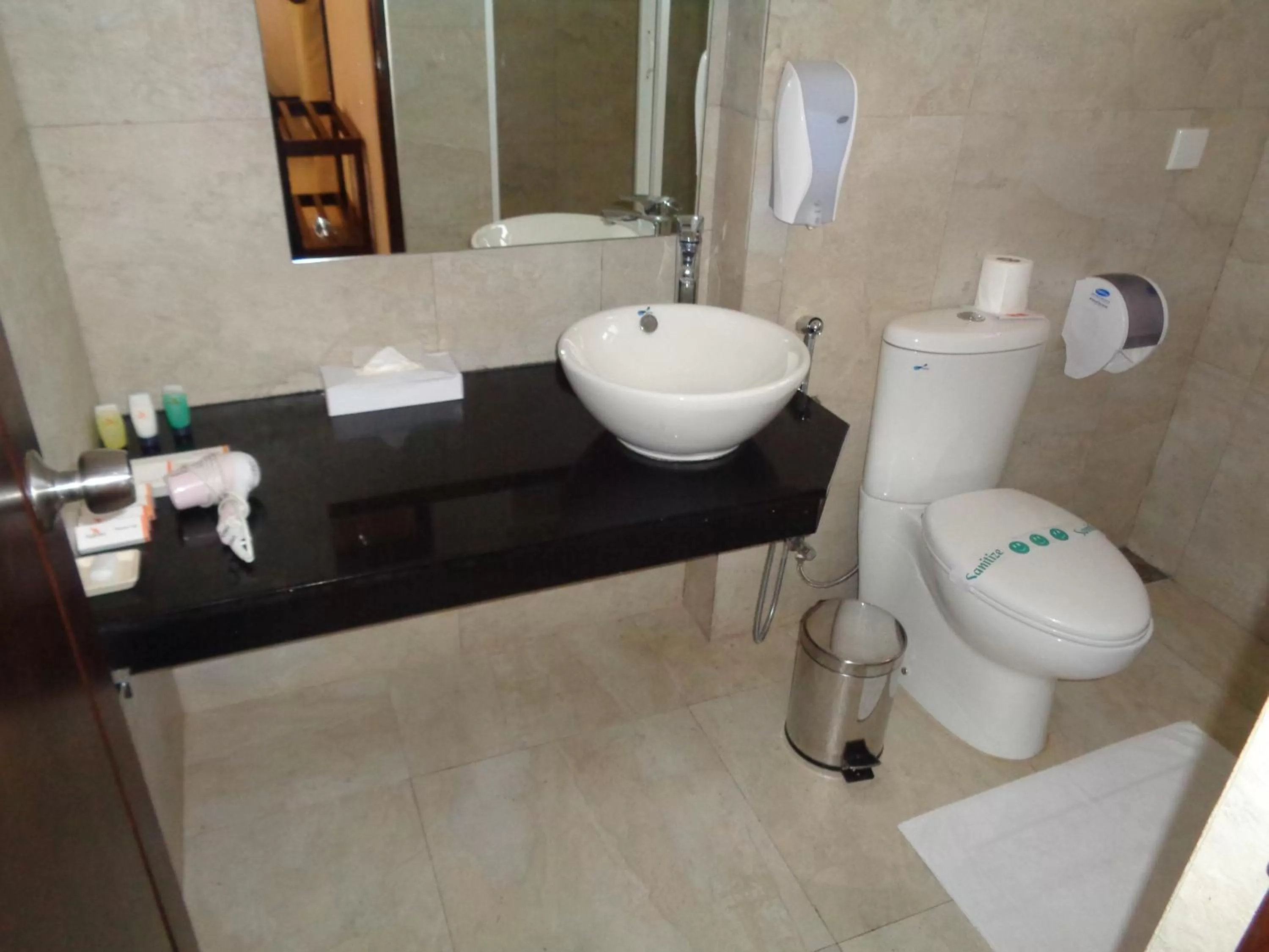 Bathroom in Rajarata Hotel Anuradhapura