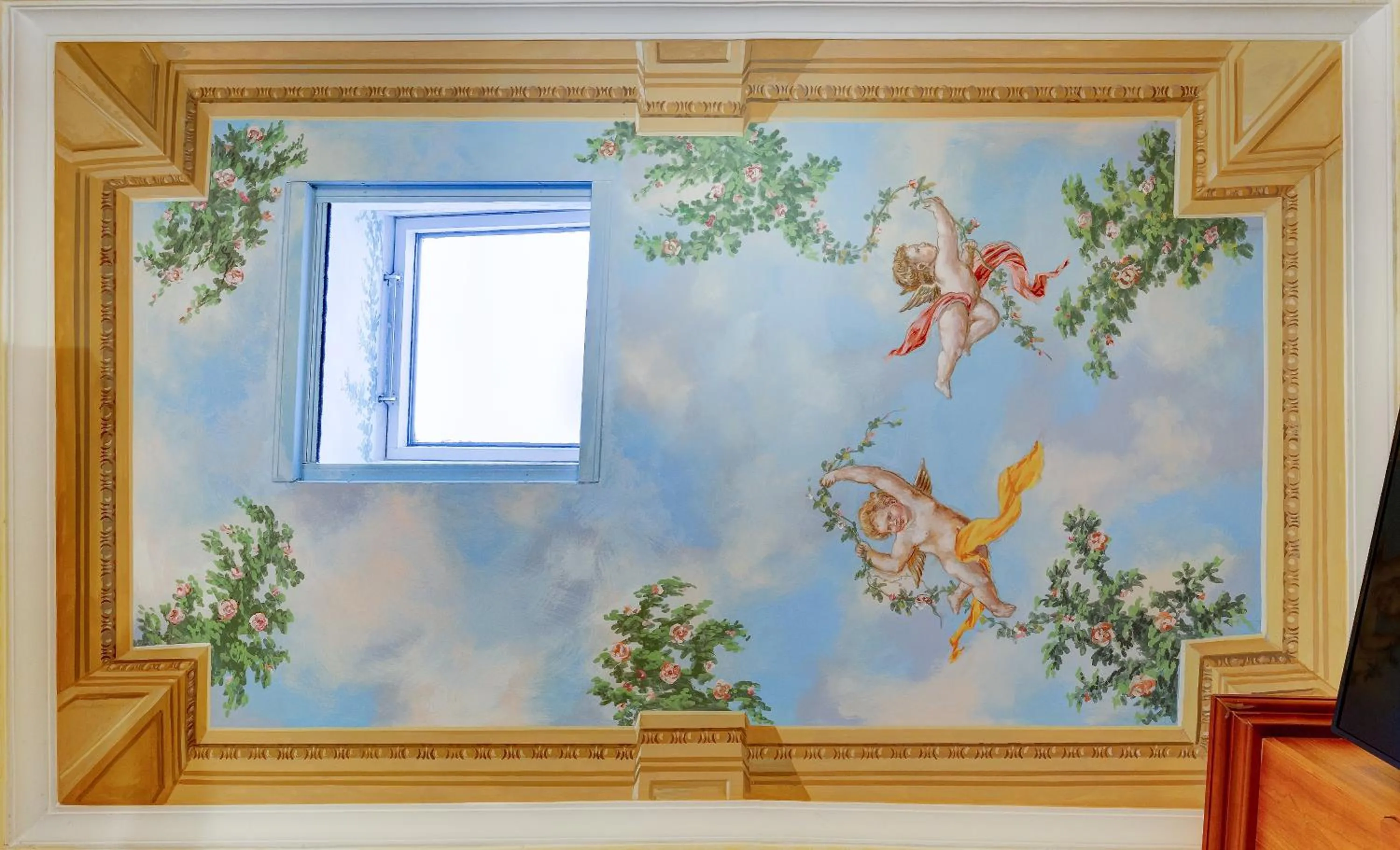 Decorative detail in Hotel Amalfi