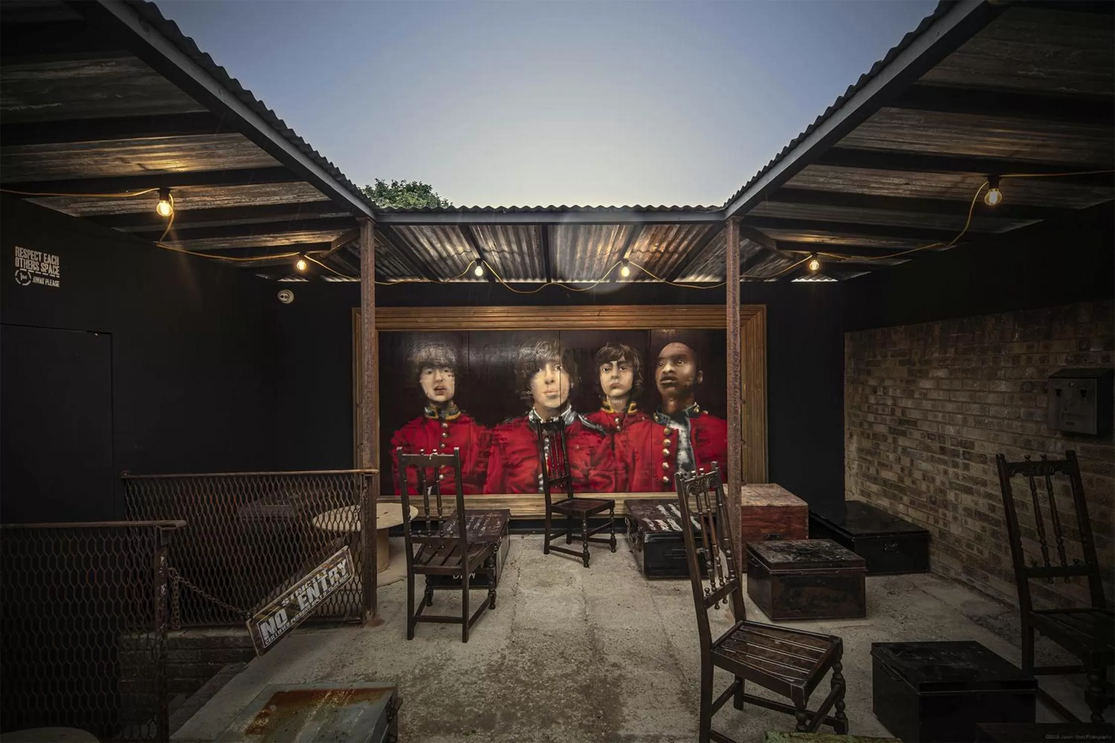 Garden in The Albion Rooms