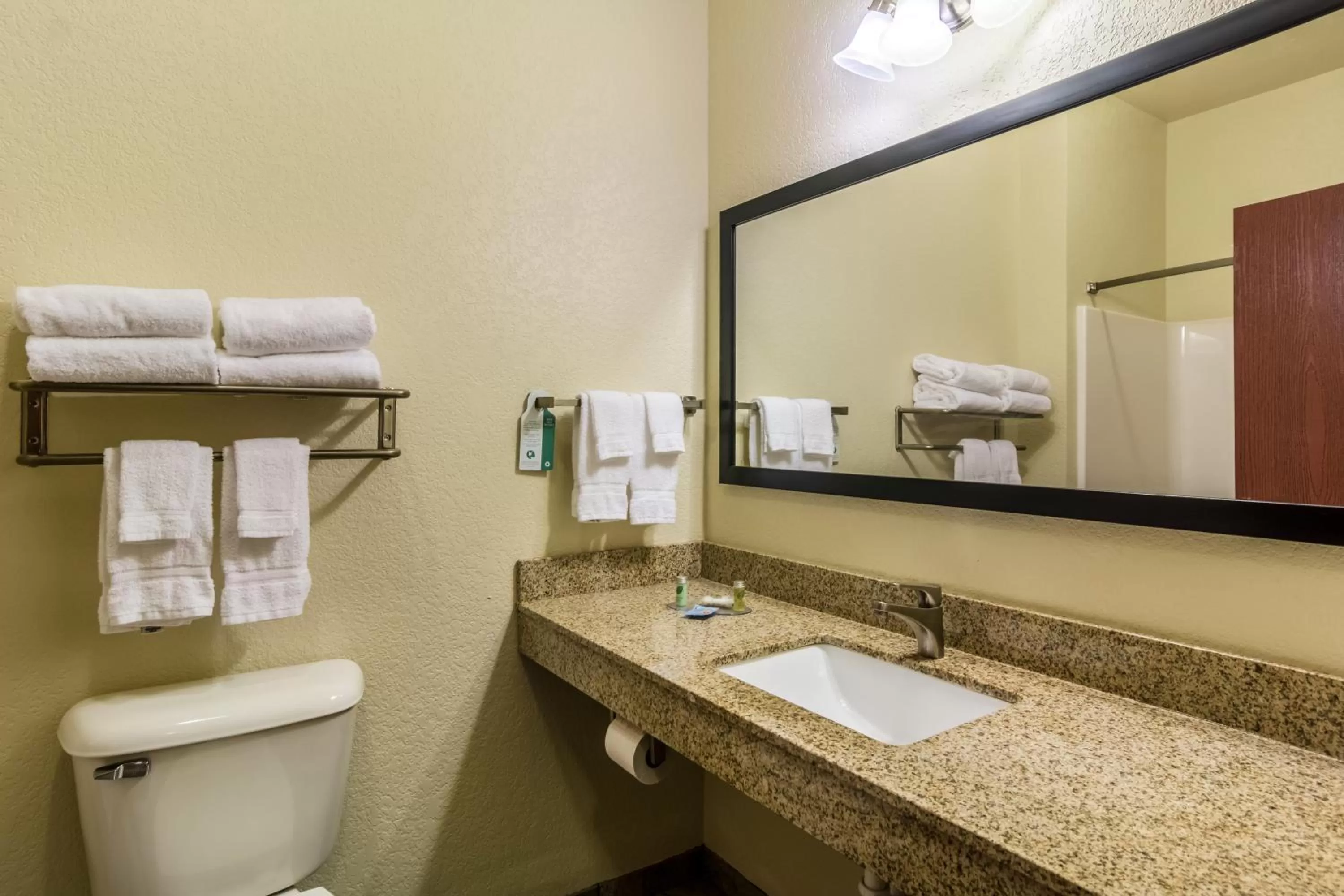 Toilet in Cobblestone Hotel & Suites - Erie