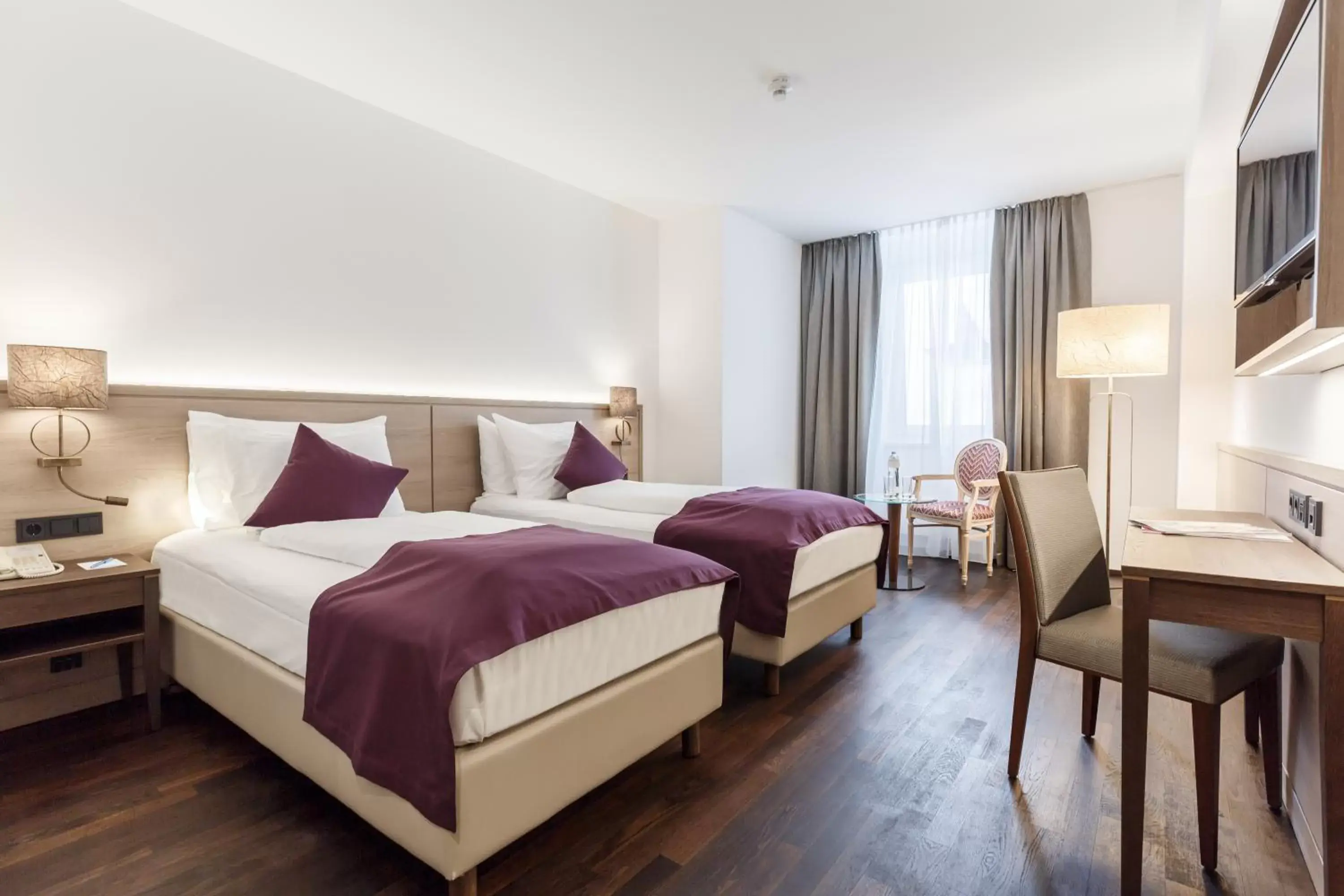 Classic Twin Room in IMLAUER HOTEL PITTER Salzburg Classic Twin Room in IMLAUER HOTEL PITTER Salzburg