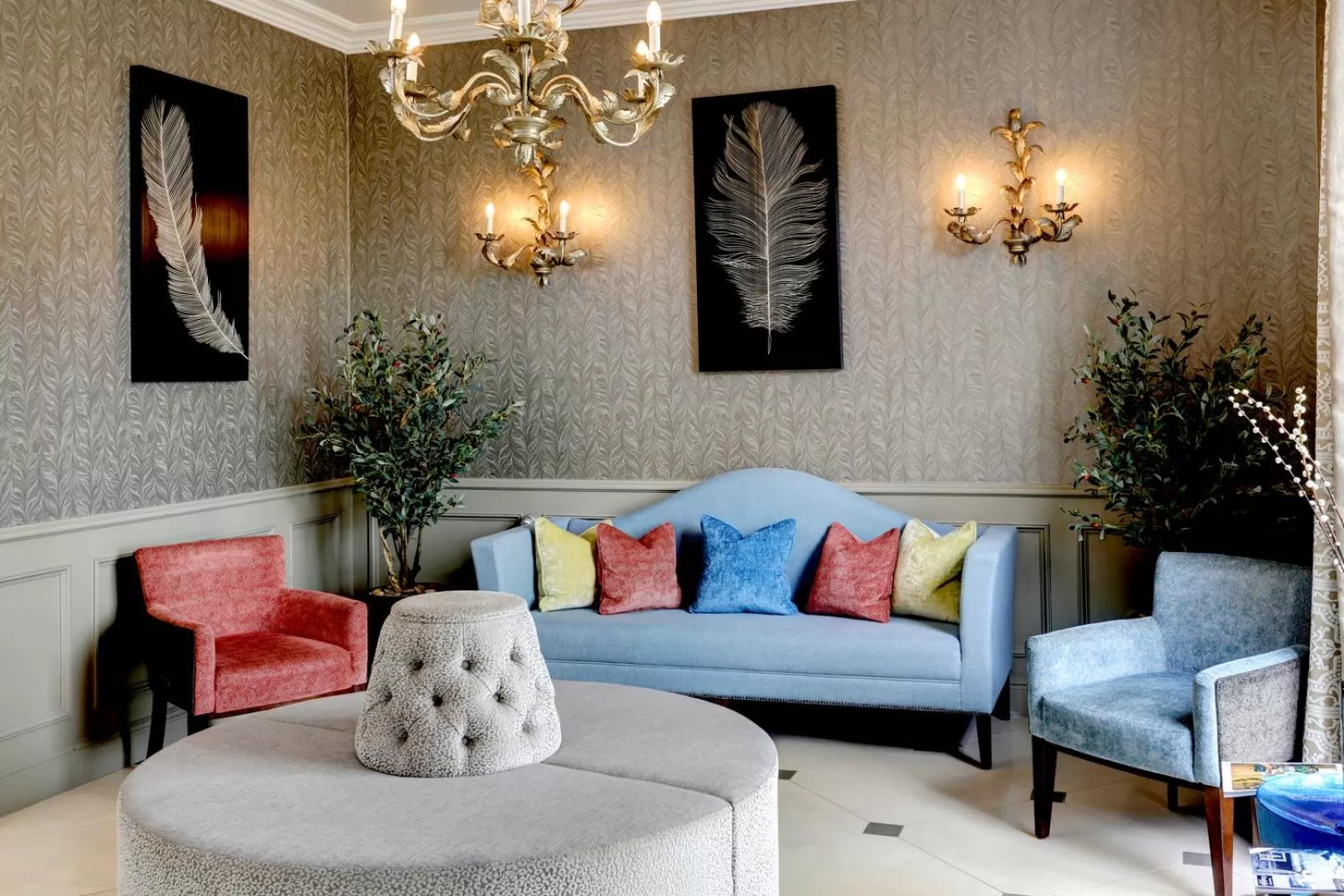 Lobby or reception in Gonville Hotel