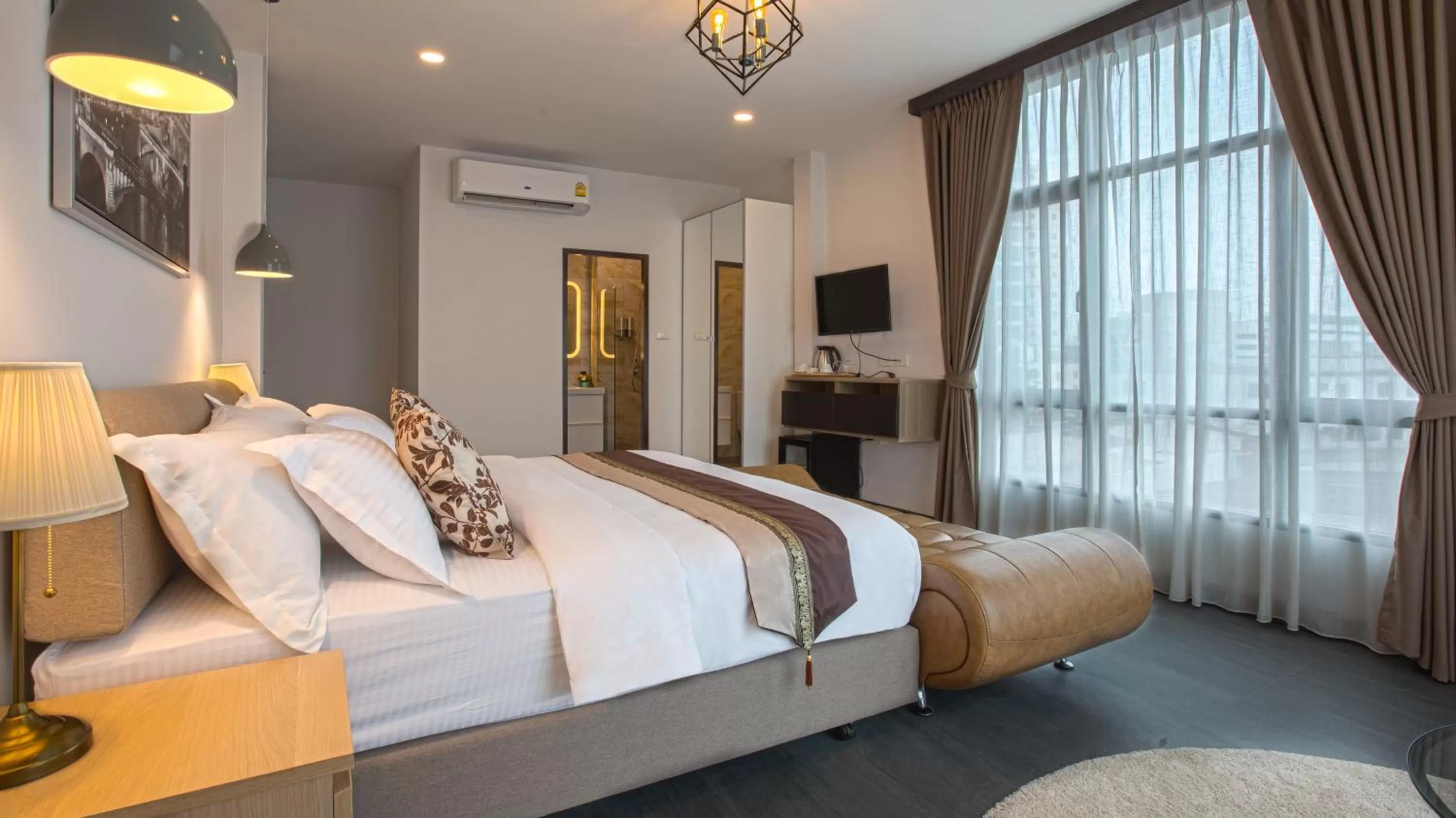 Bed in V One Pride-Sukhumvit 22, Bangkok