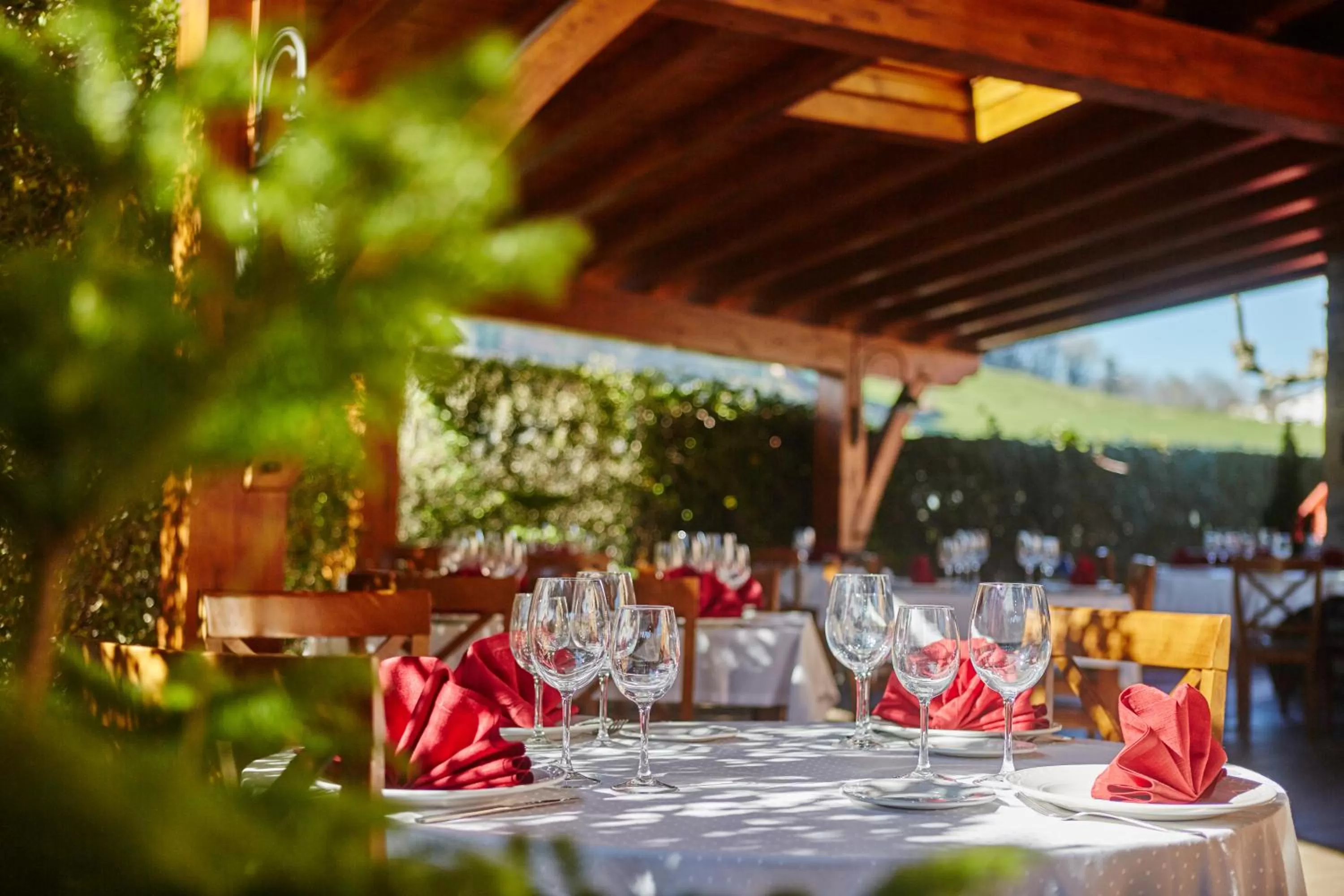 Restaurant/places to eat in Hotel Larrañaga