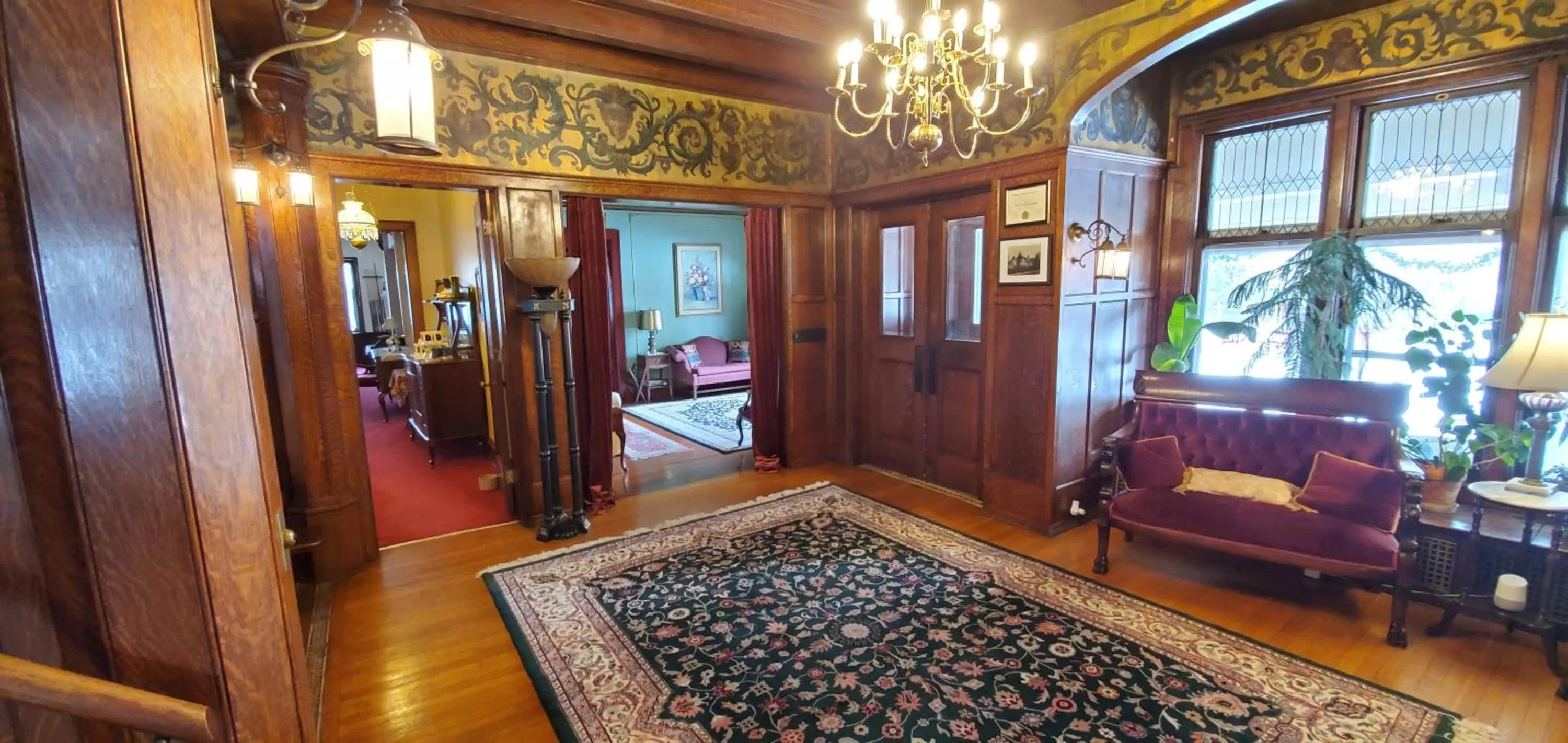 Decorative detail in Saravilla Bed & Breakfast