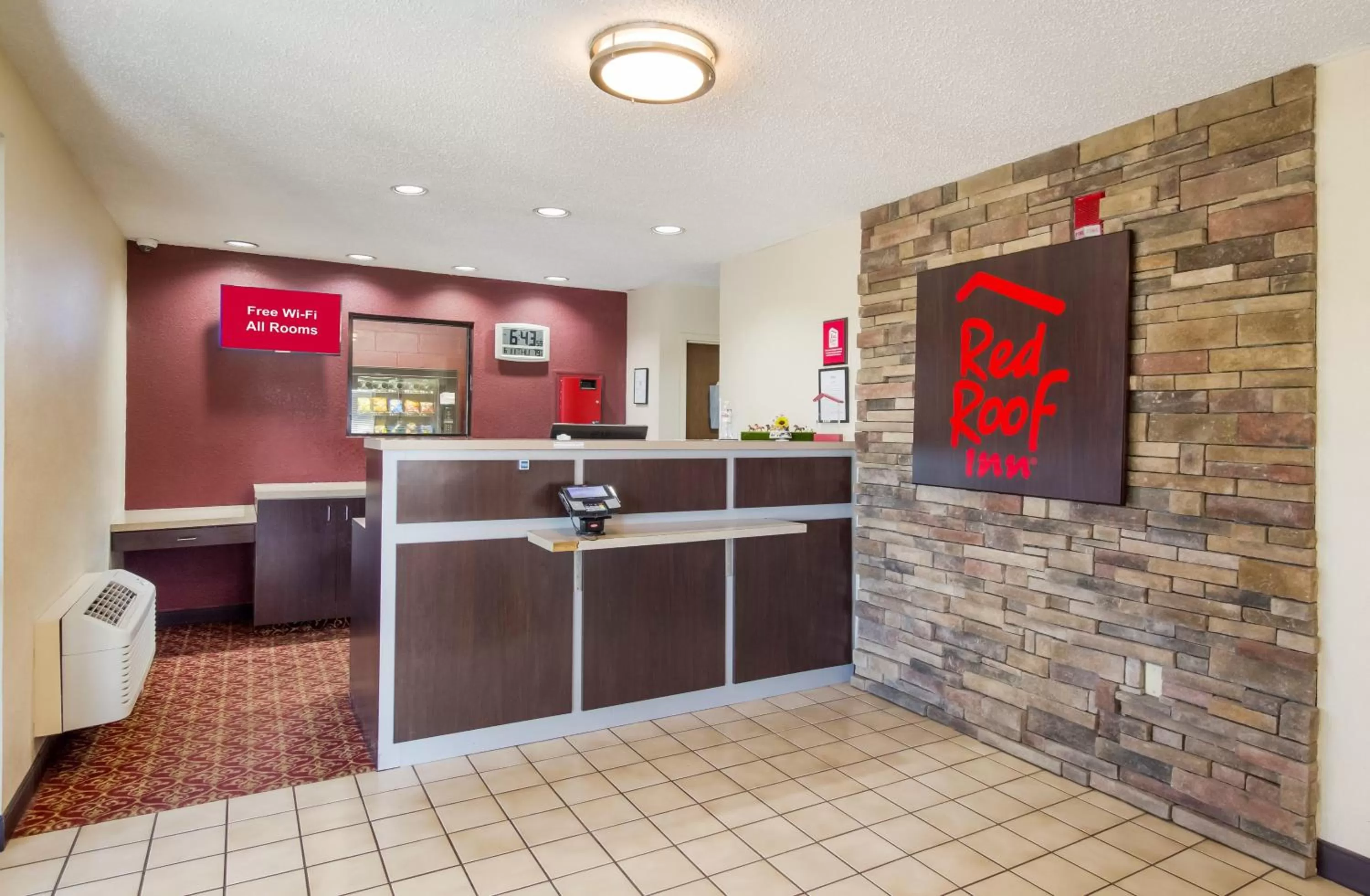Lobby or reception in Red Roof Inn Shelbyville
