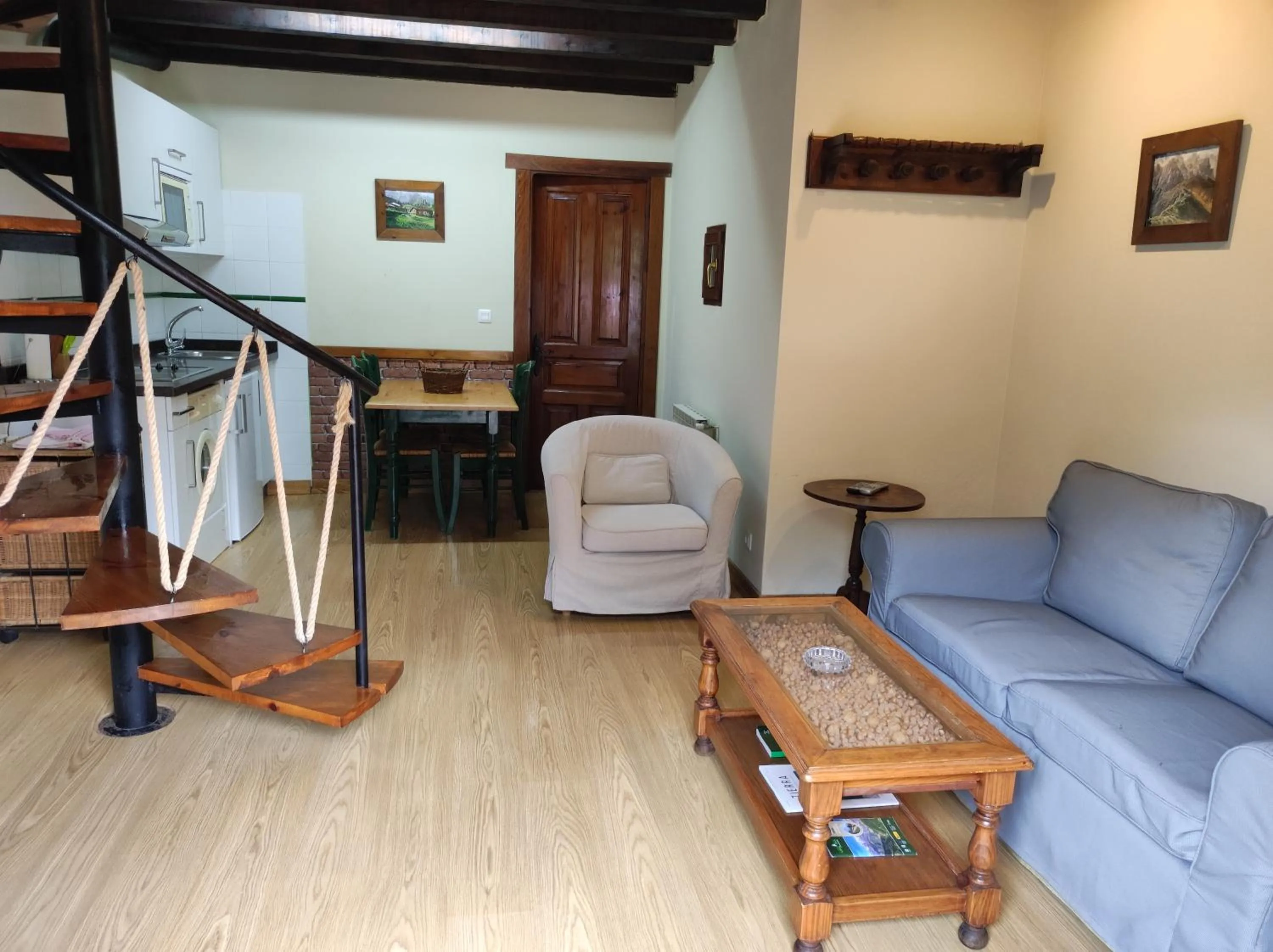 Living room in Viviendas Rurales El Covaju