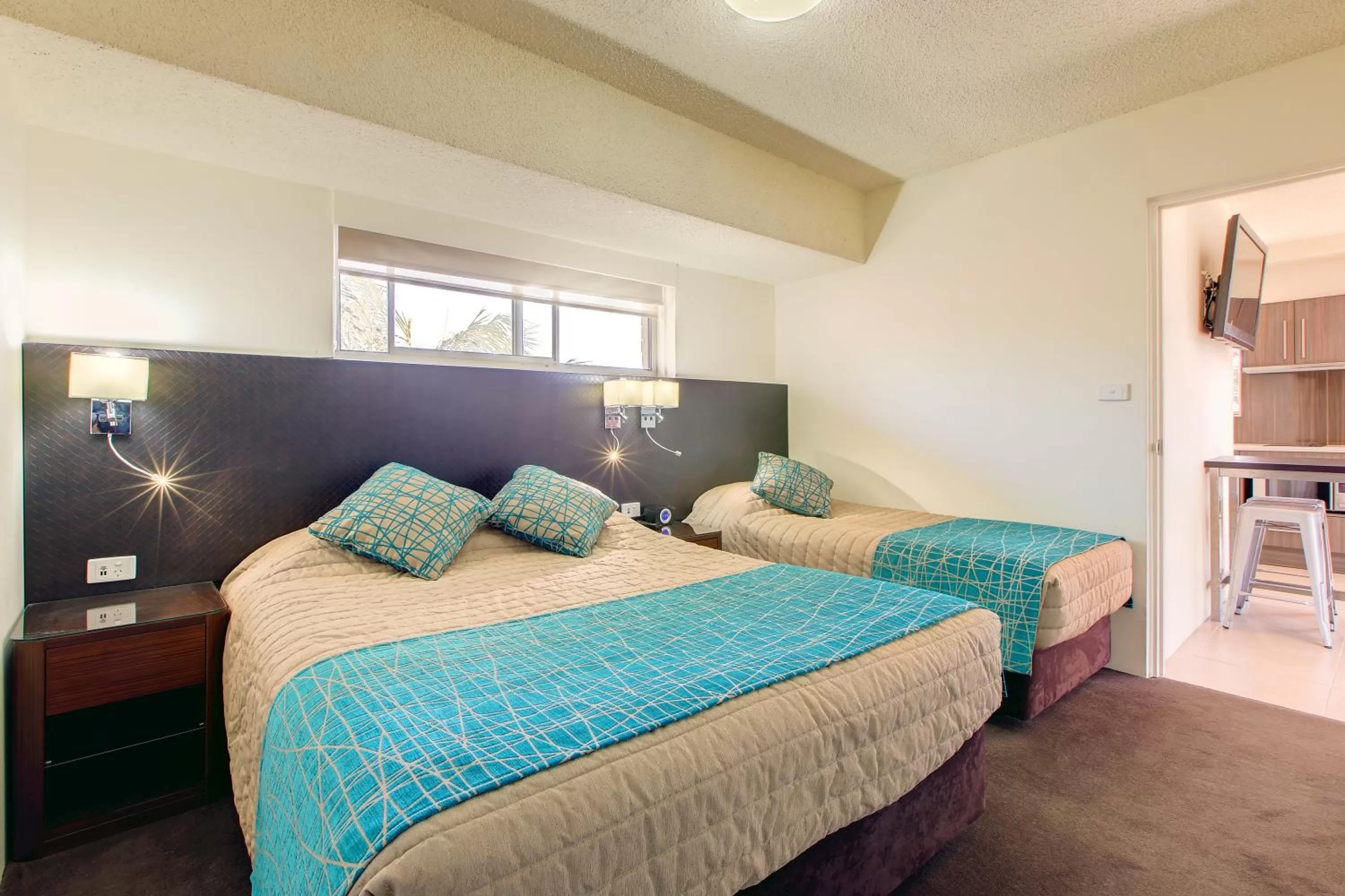 Bedroom, Bed in El Motor Inn