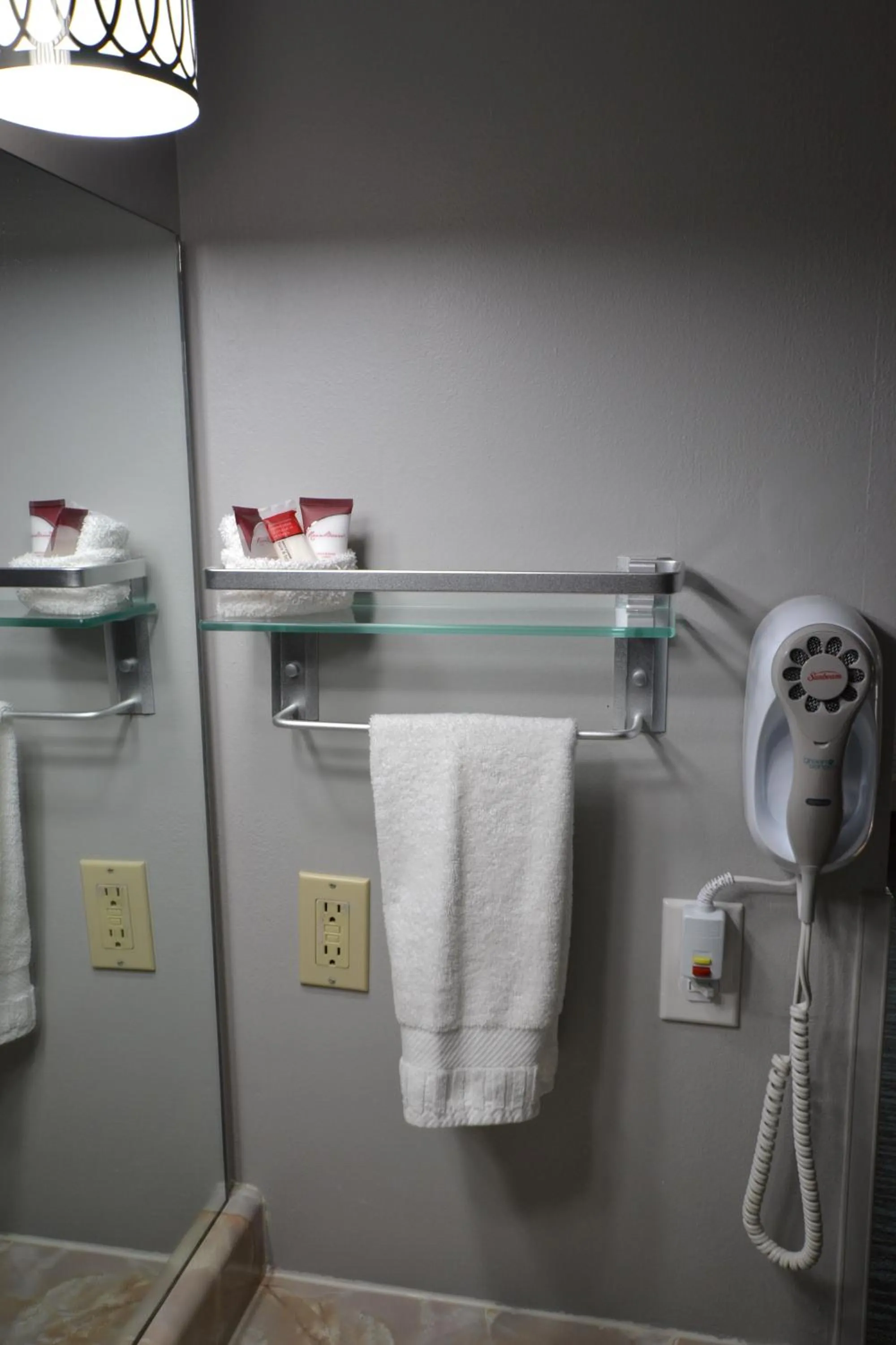 Bathroom in Countryside Inn & Suites Omaha East-Council Bluffs IA