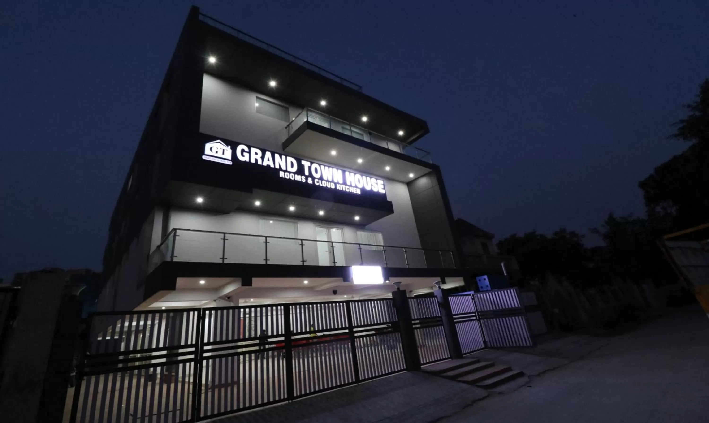 Property building in Treebo Grand Town House