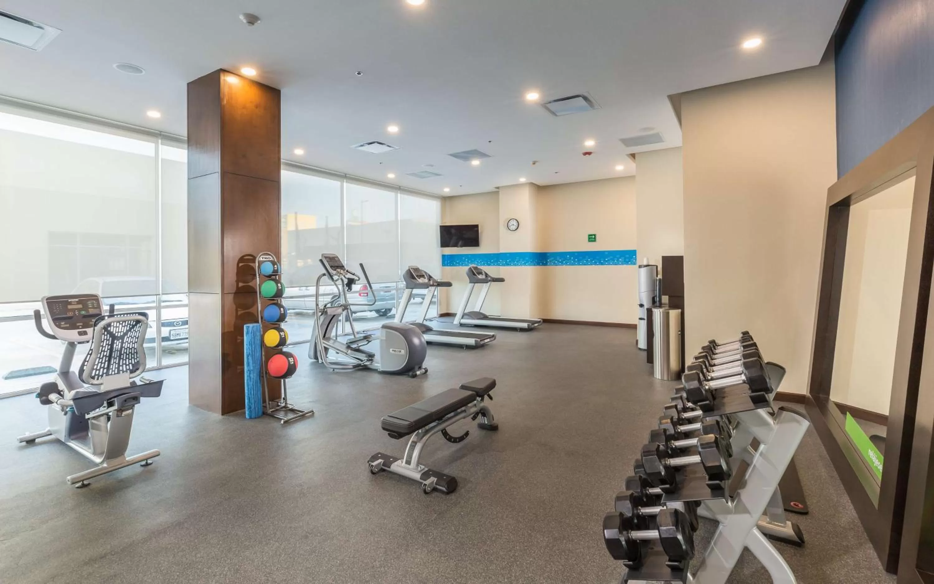 Fitness centre/facilities in Hampton Inn By Hilton Tijuana