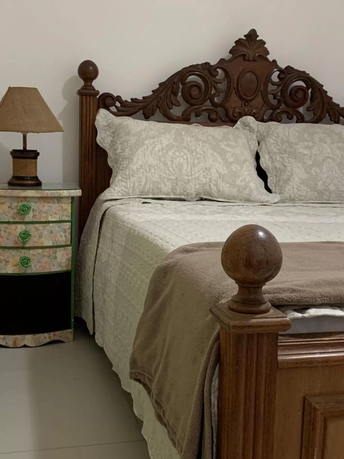 Bed in Pousada Fazendinha Unamar