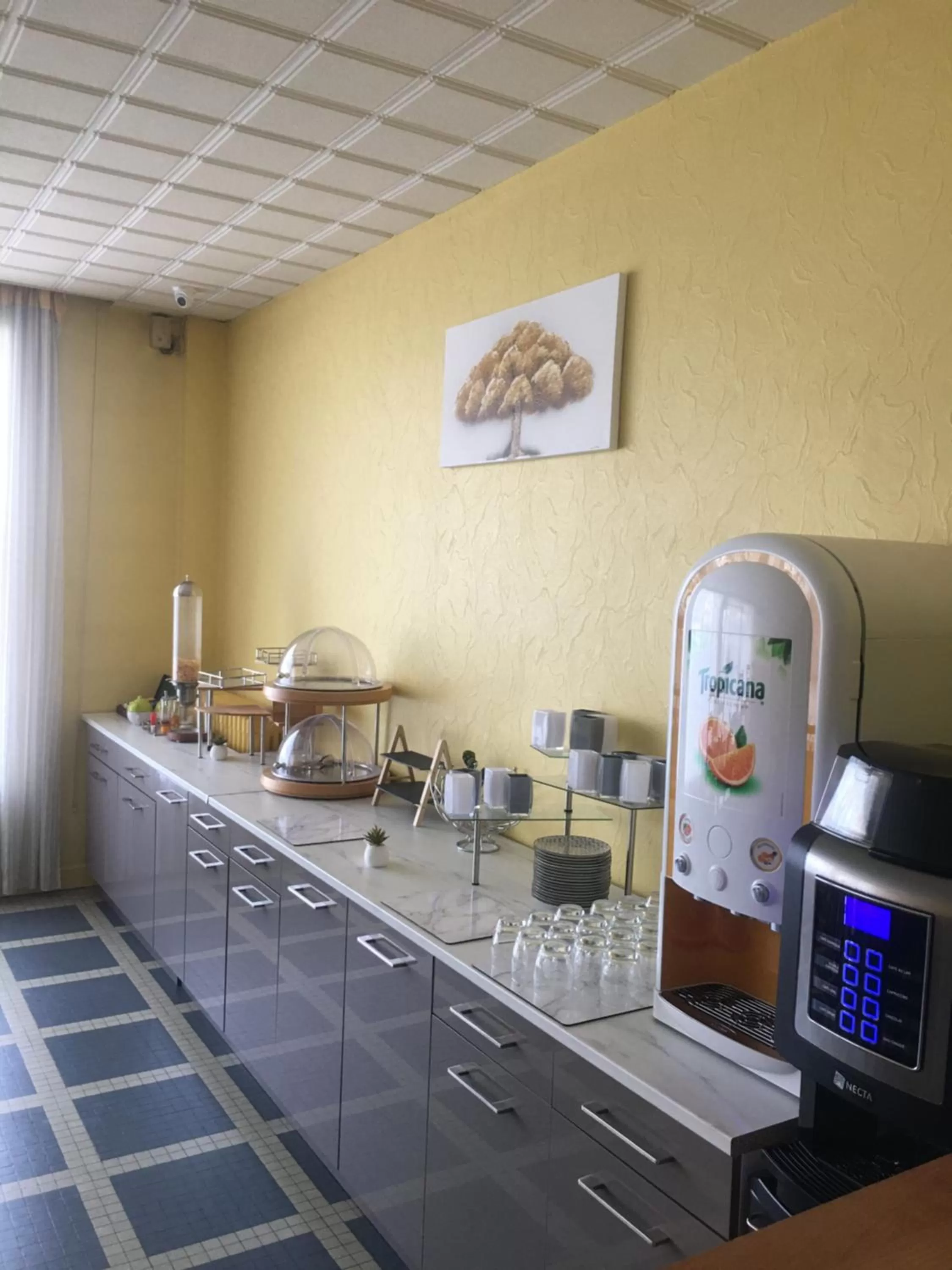 Buffet breakfast in Hotel Christina