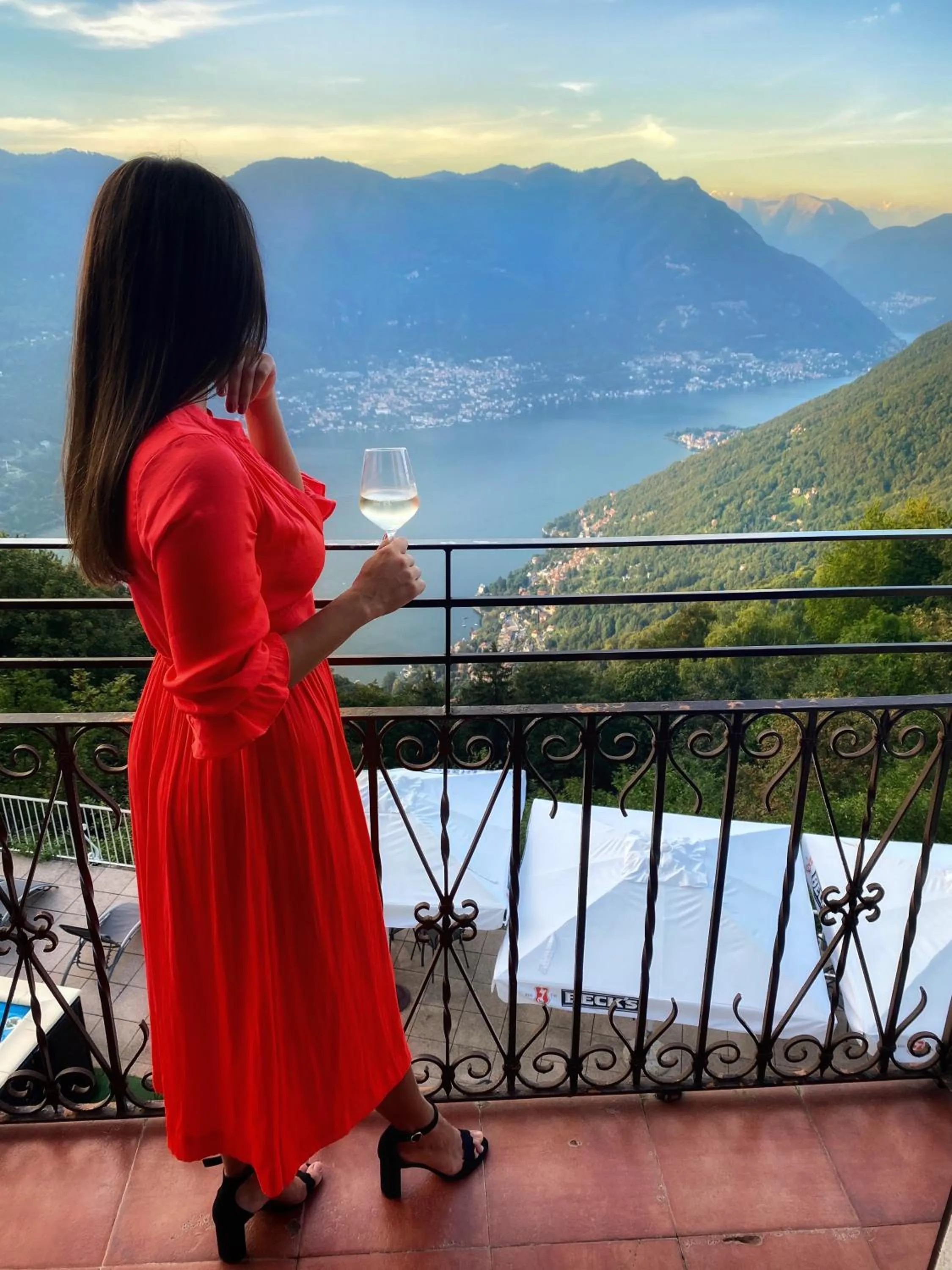 Bed in Hotel Paradiso Como