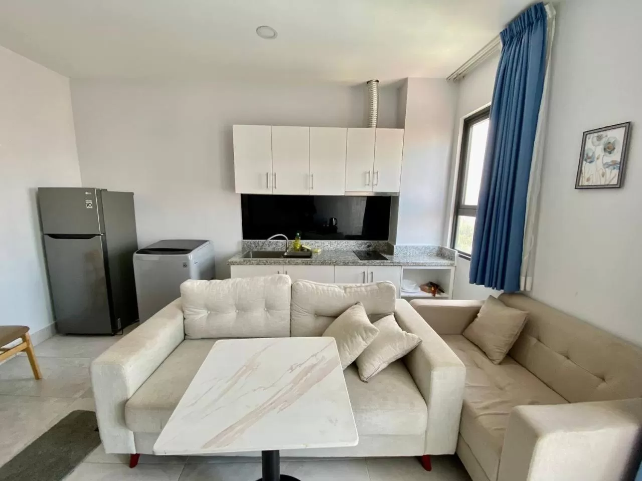 Kitchen or kitchenette in Residence 110 (Hotel and Apartments)