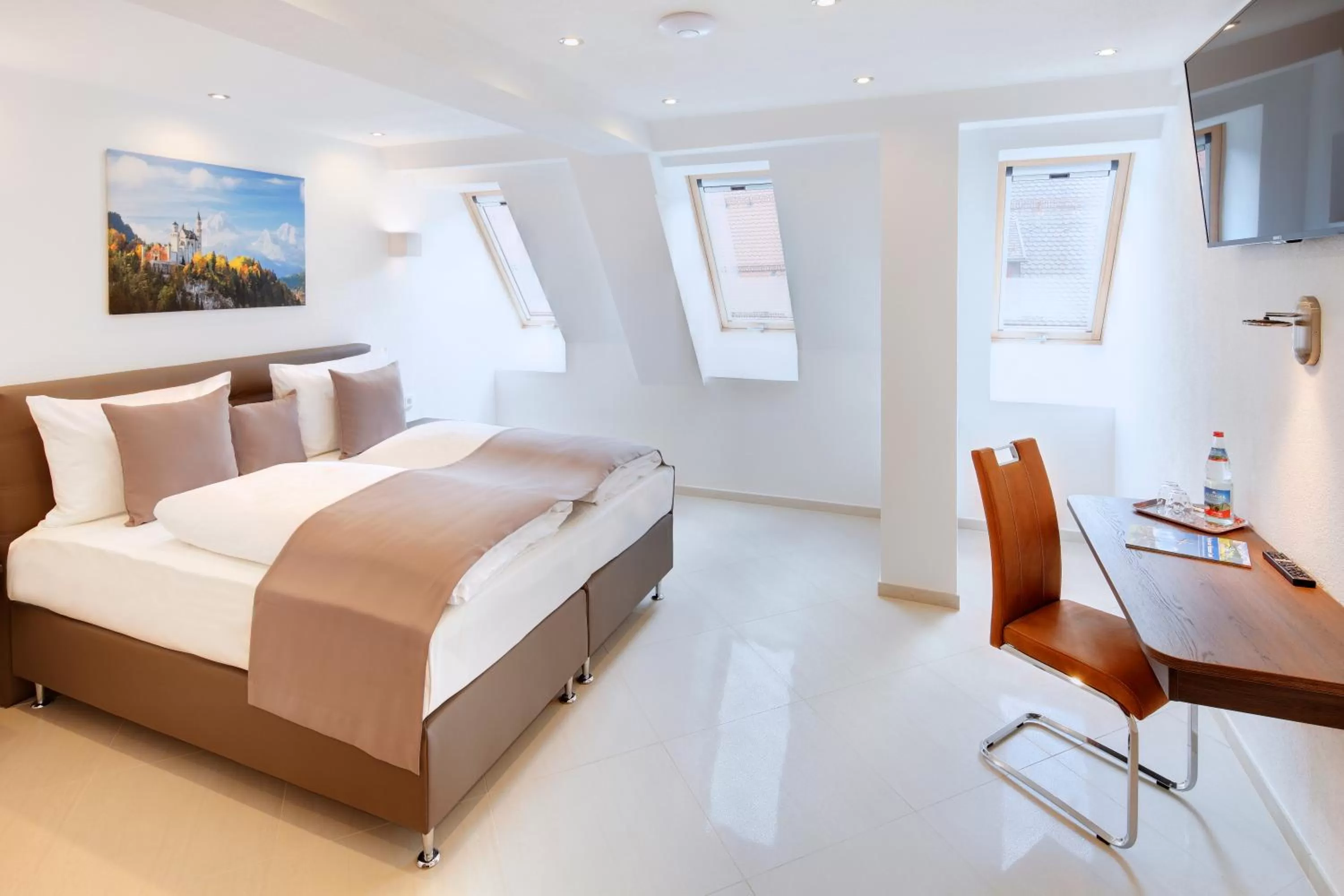 Bed in Hotel Füssen