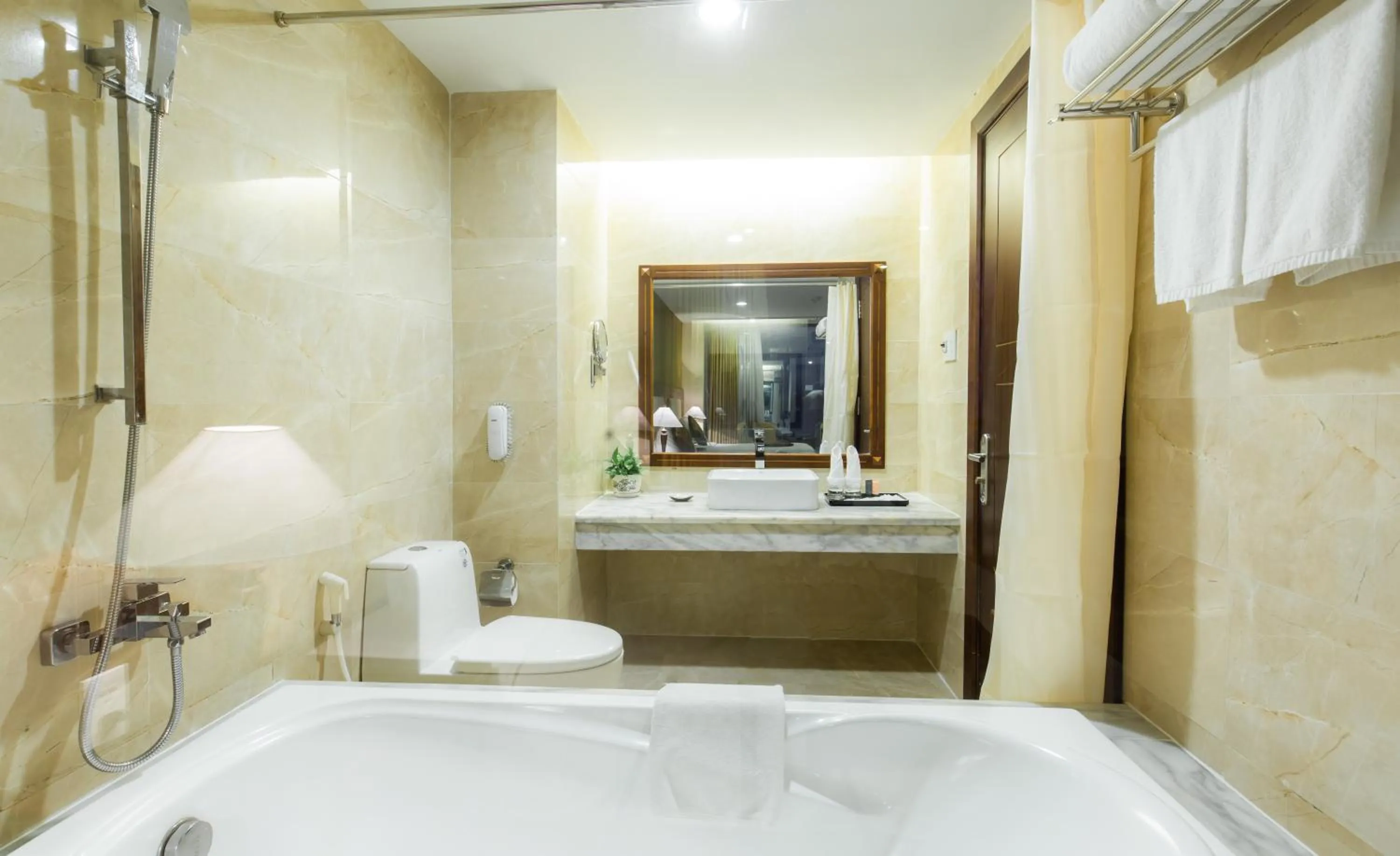 Shower in Muong Thanh Grand Nha Trang Hotel