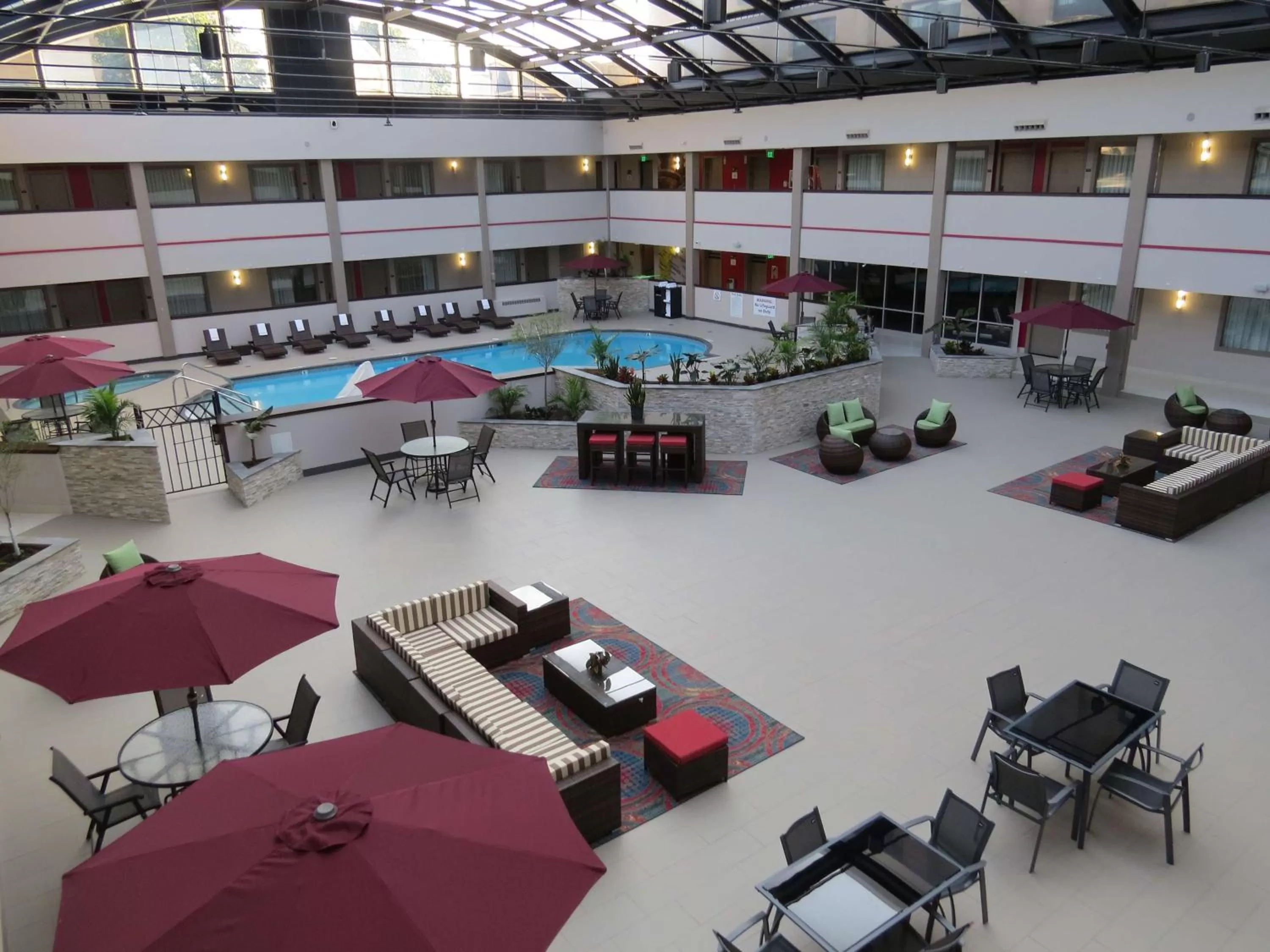 Pool view in Holiday Inn Brookfield - Milwaukee by IHG