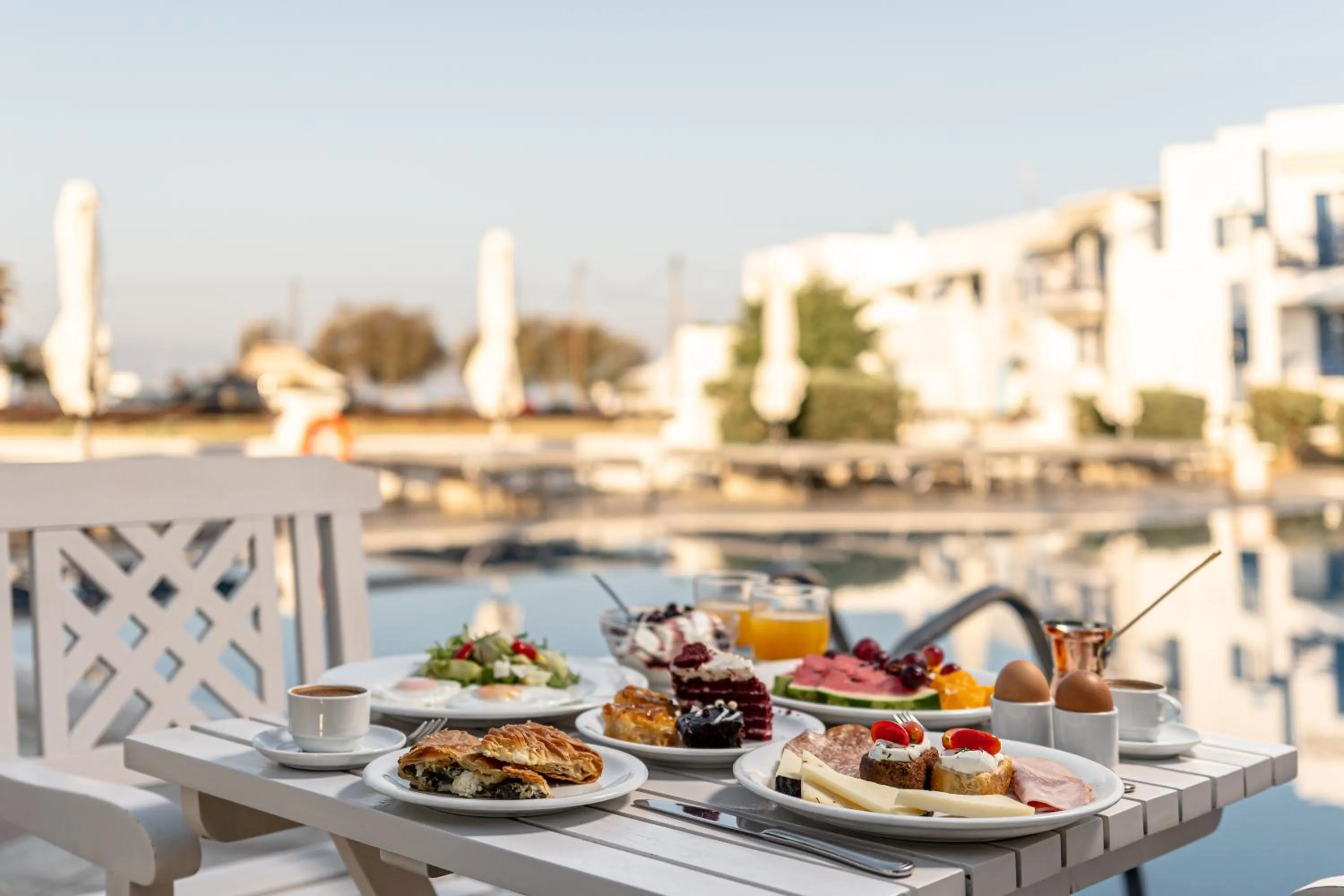 Breakfast in Naxos Resort Beach Hotel